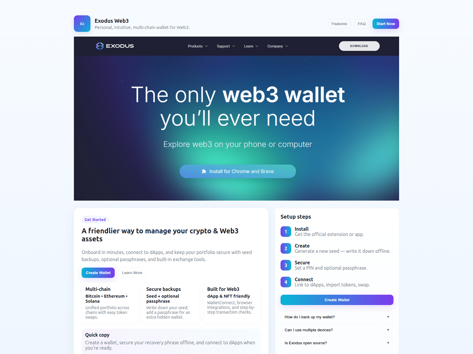 Screenshot of eo-exodus-web.pages.dev