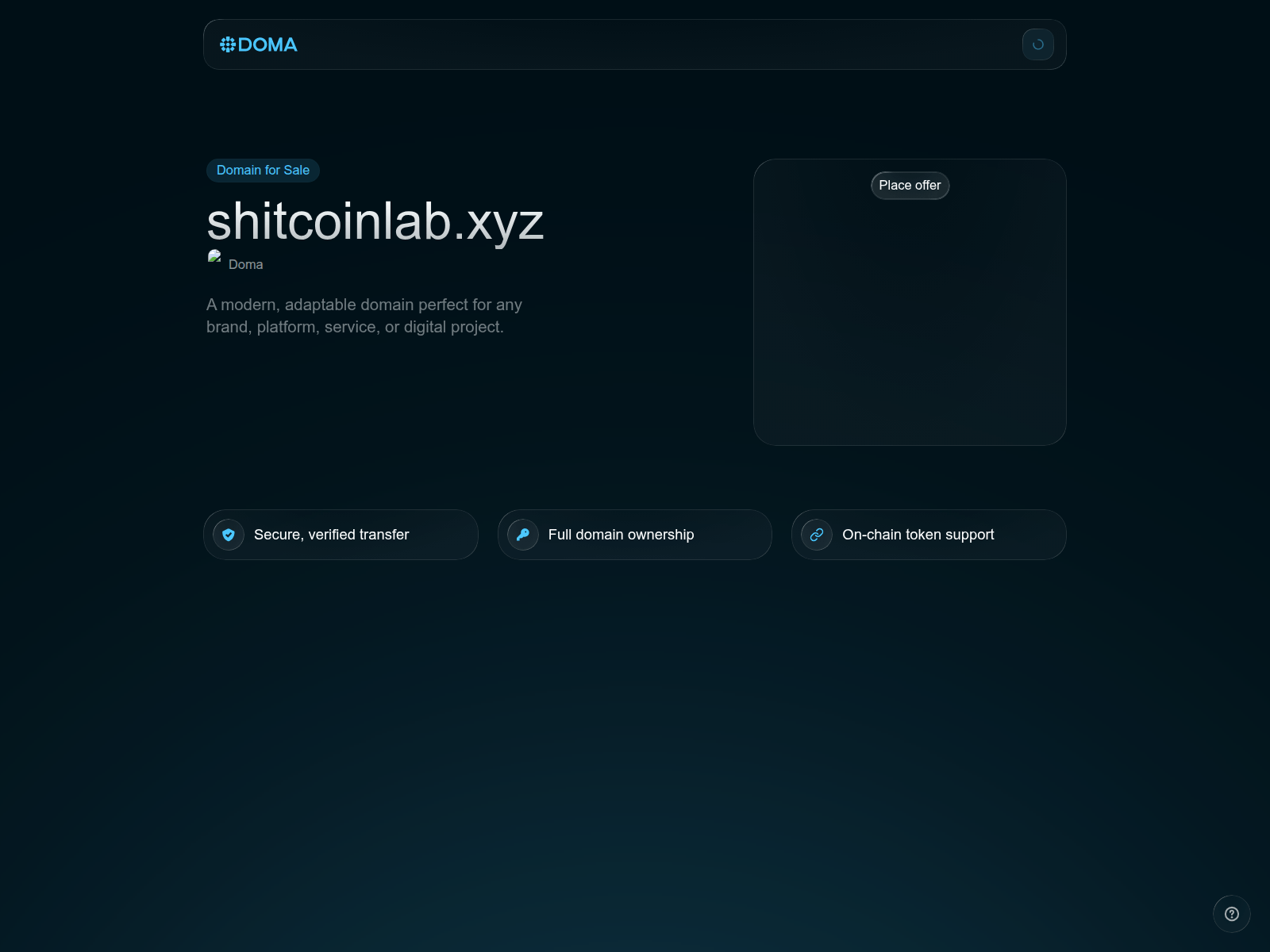 Screenshot of shitcoinlab.xyz