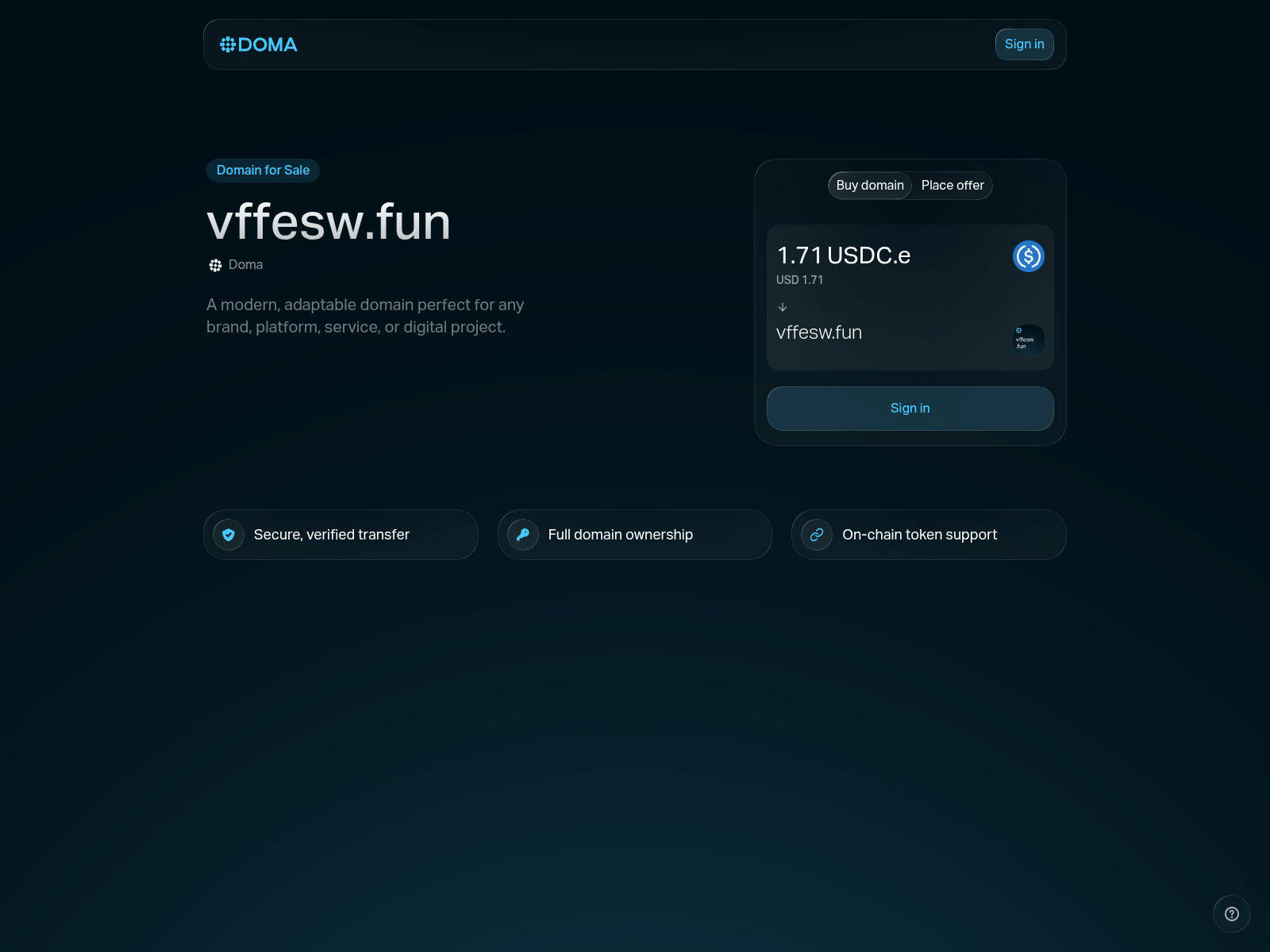 Screenshot of vffesw.fun