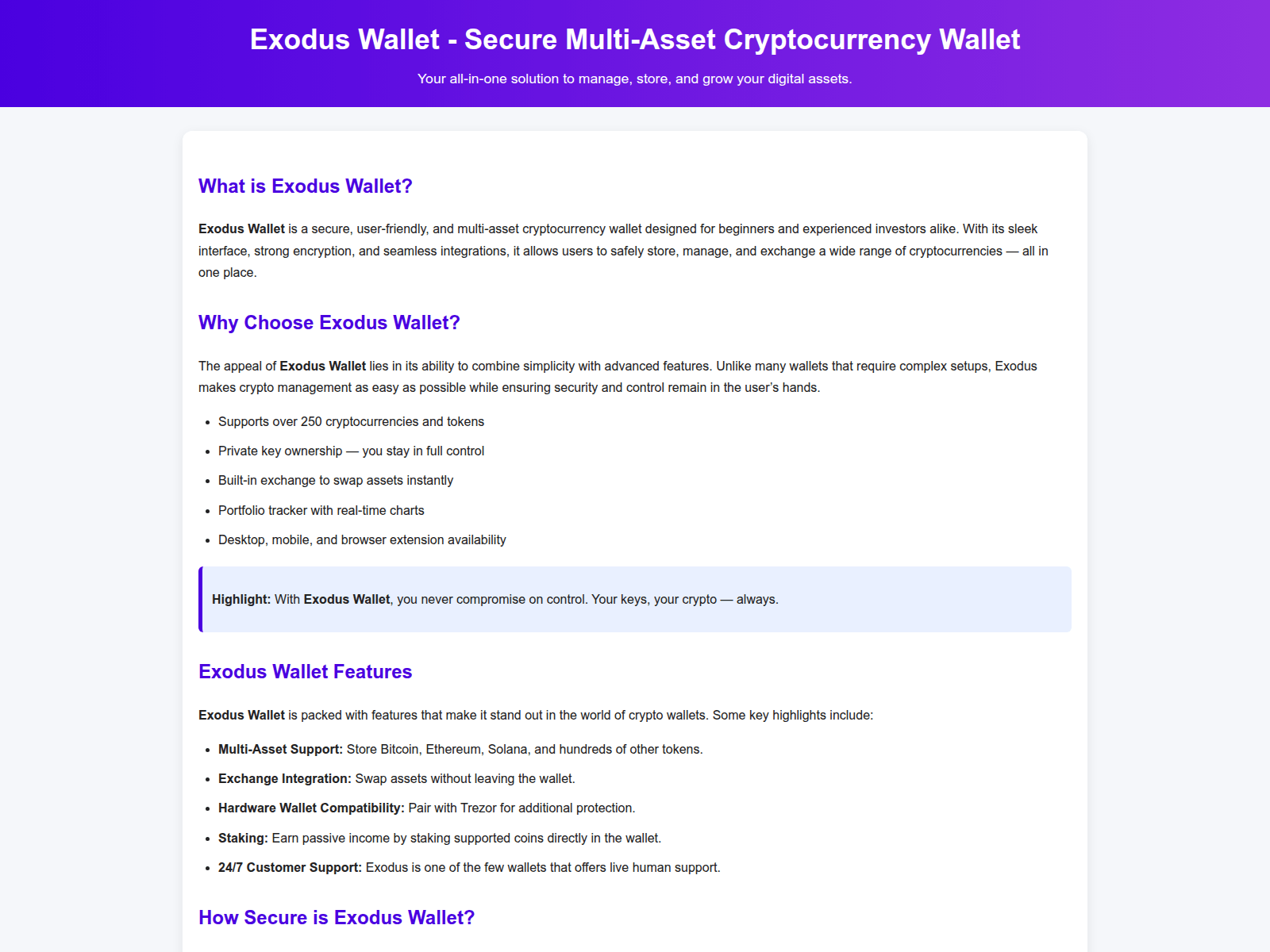 Screenshot of cloud-exodus-doc.pages.dev