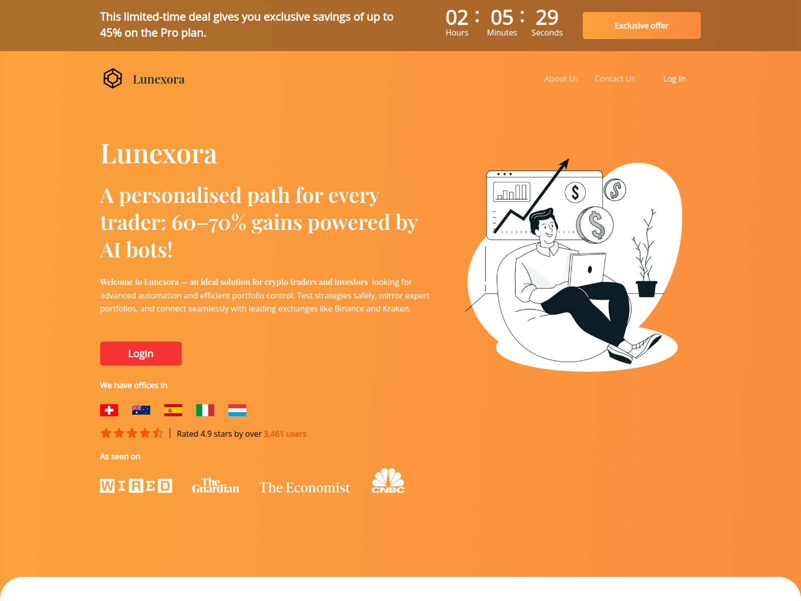 Screenshot of lunexorachub.net