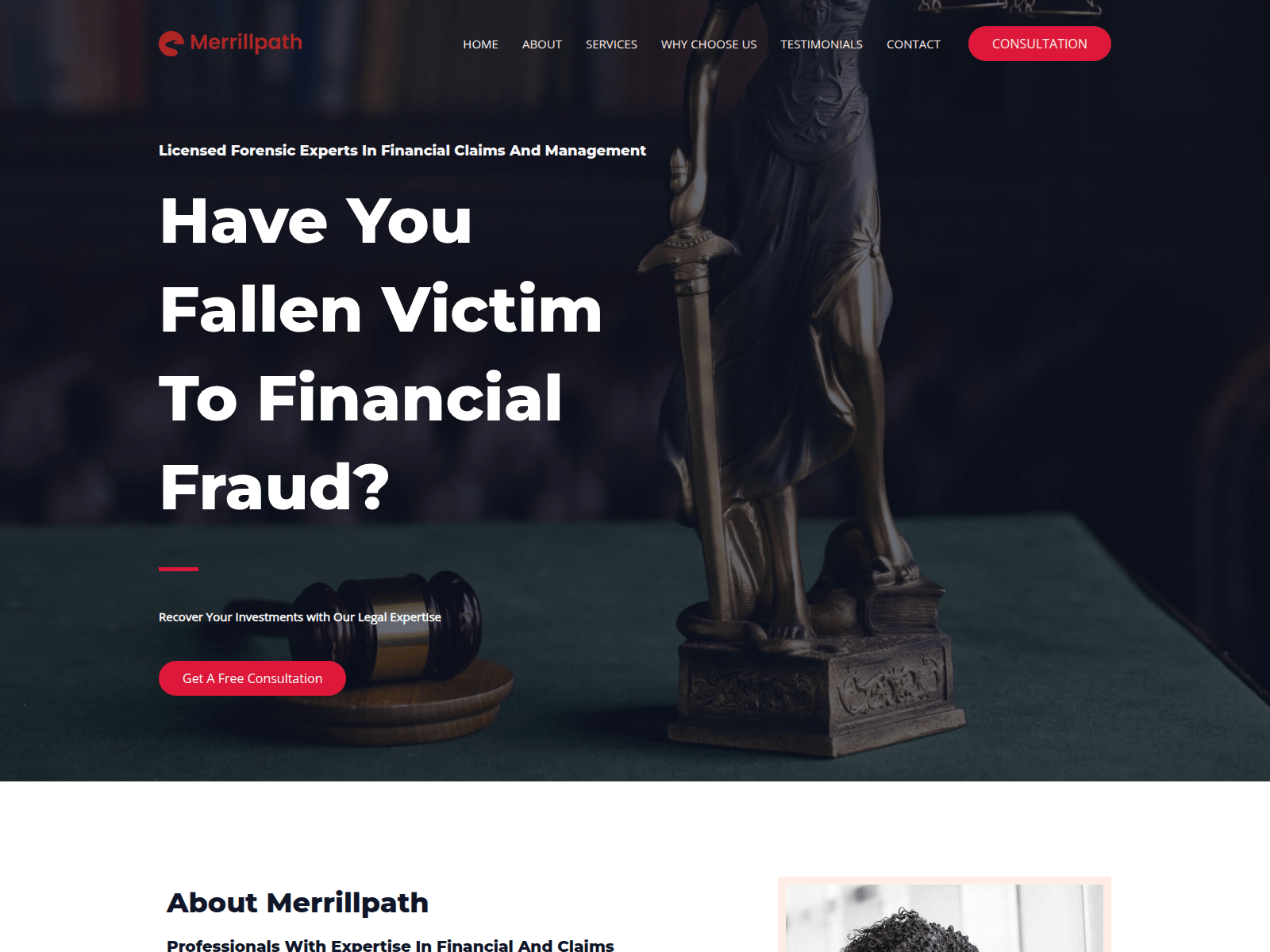 Screenshot of merrillpath.com