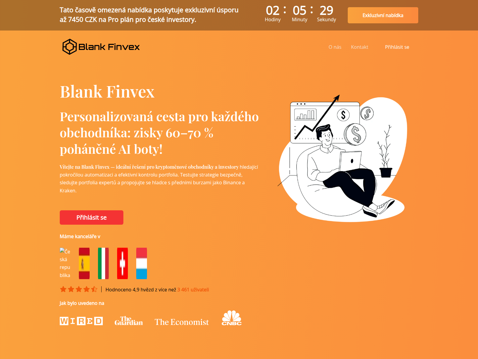 Screenshot of blankfinvex-ai.net