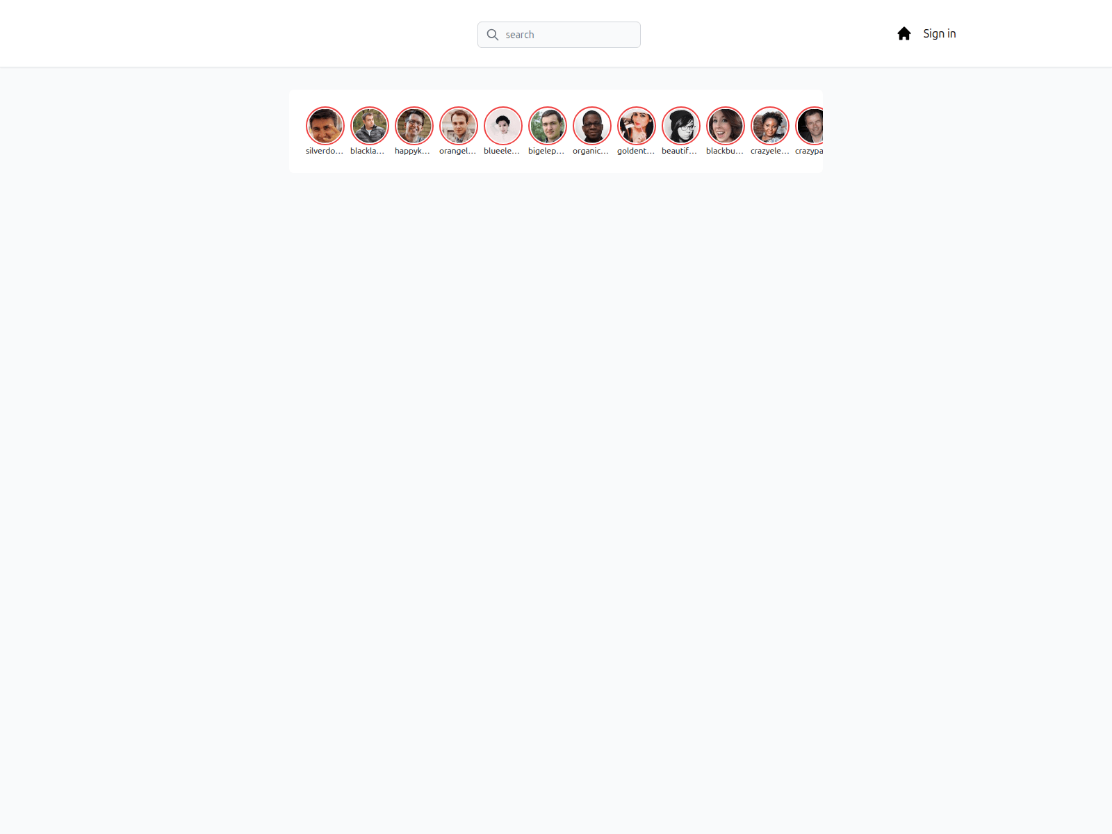 Screenshot of instagram-clone-beta-three.vercel.app