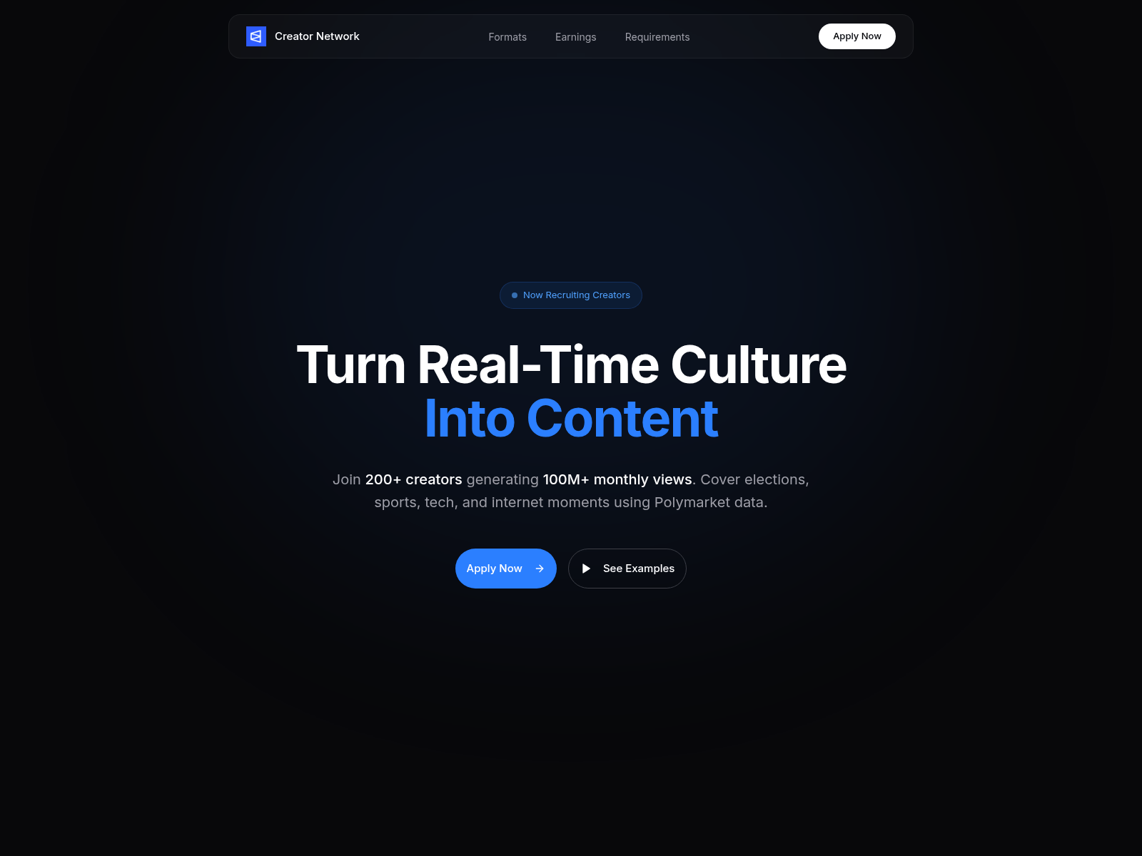 Screenshot of polymarketugc.com
