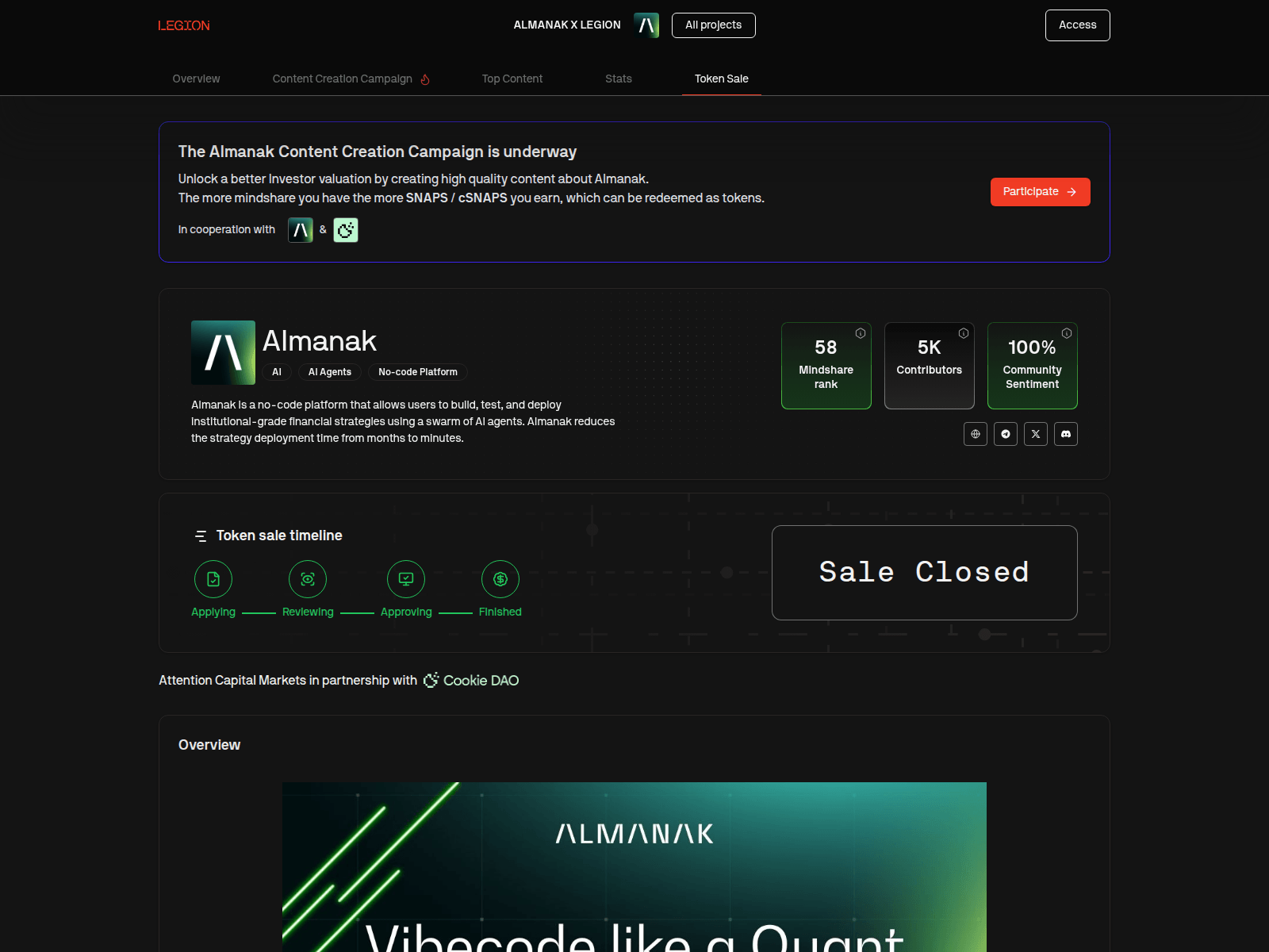 Screenshot of legion-cc.pages.dev