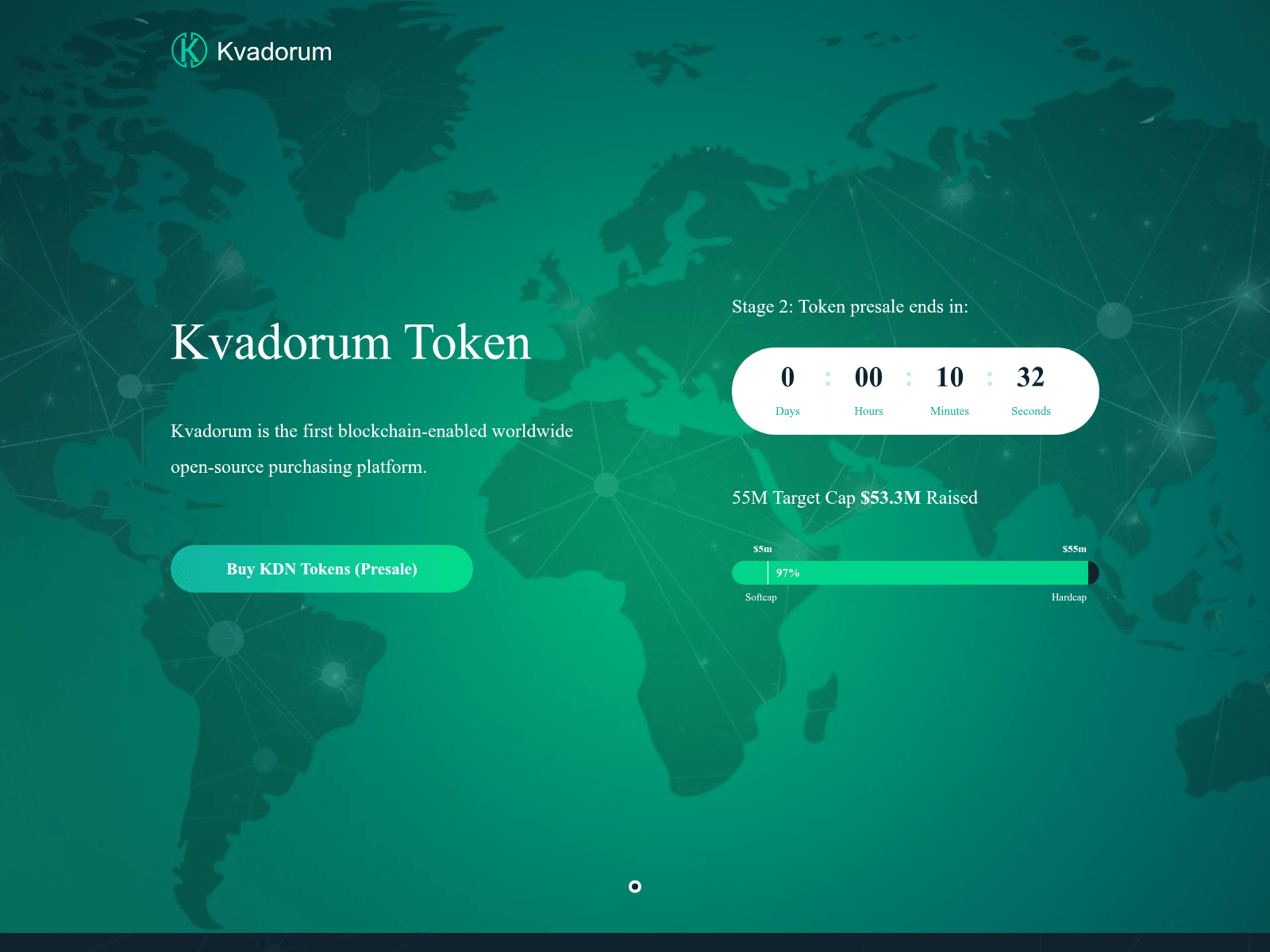 Screenshot of kvadorum.icu