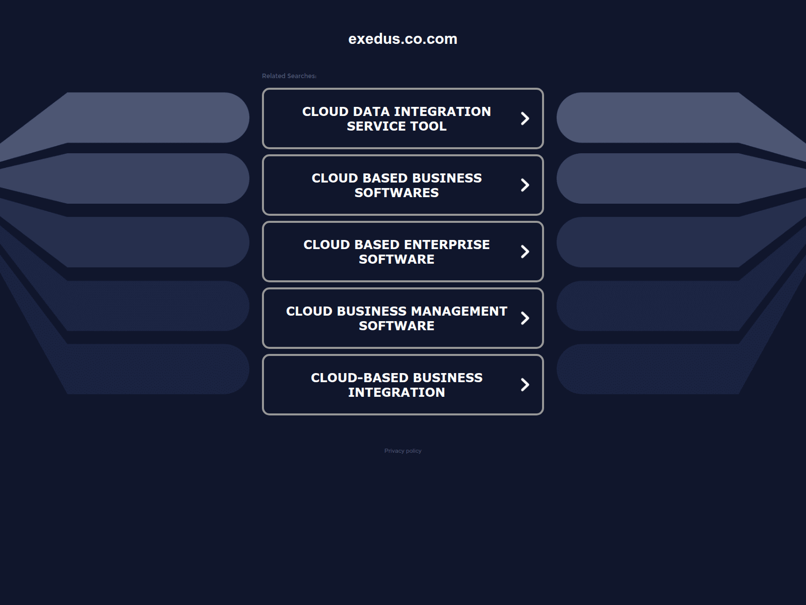 Screenshot of exedus.co.com