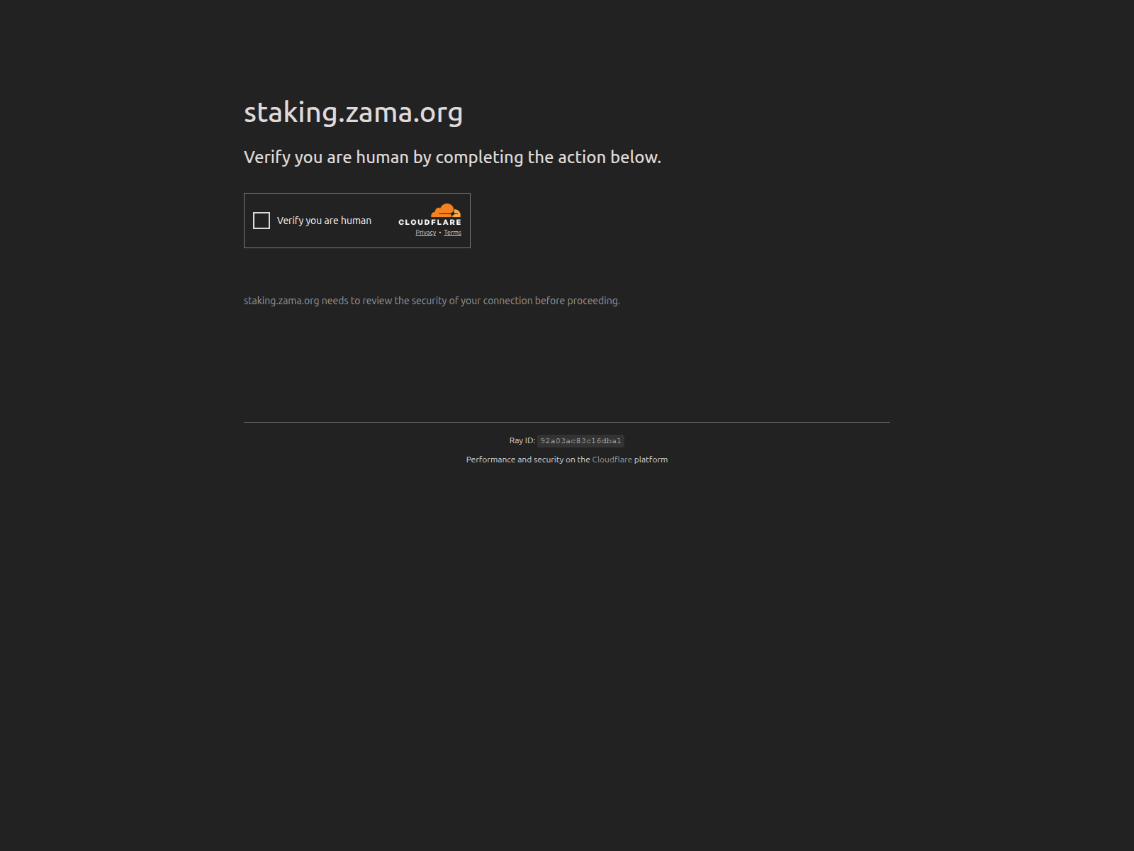Screenshot of staking-zamo.store
