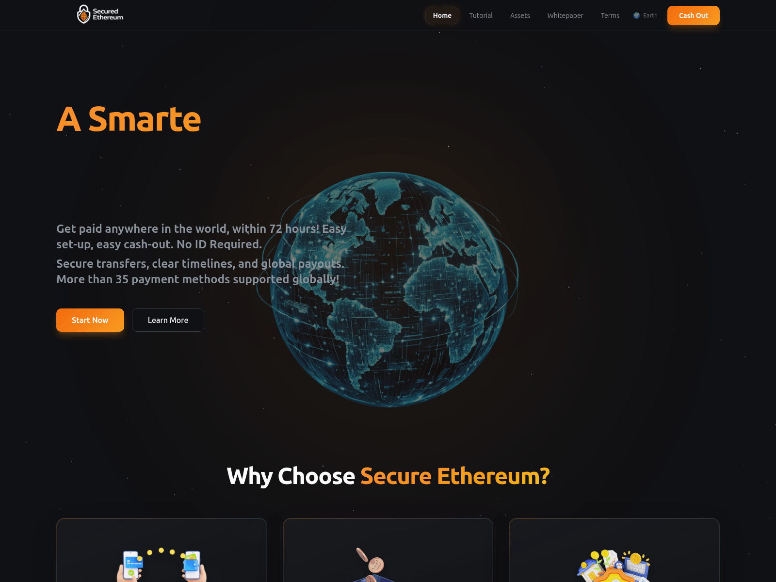 Screenshot of securedeth.us