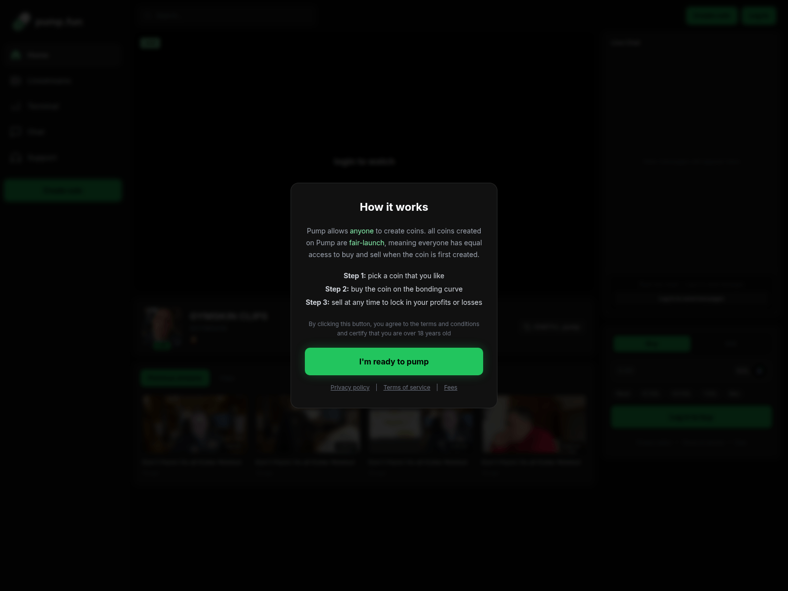 Screenshot of pump-online.top