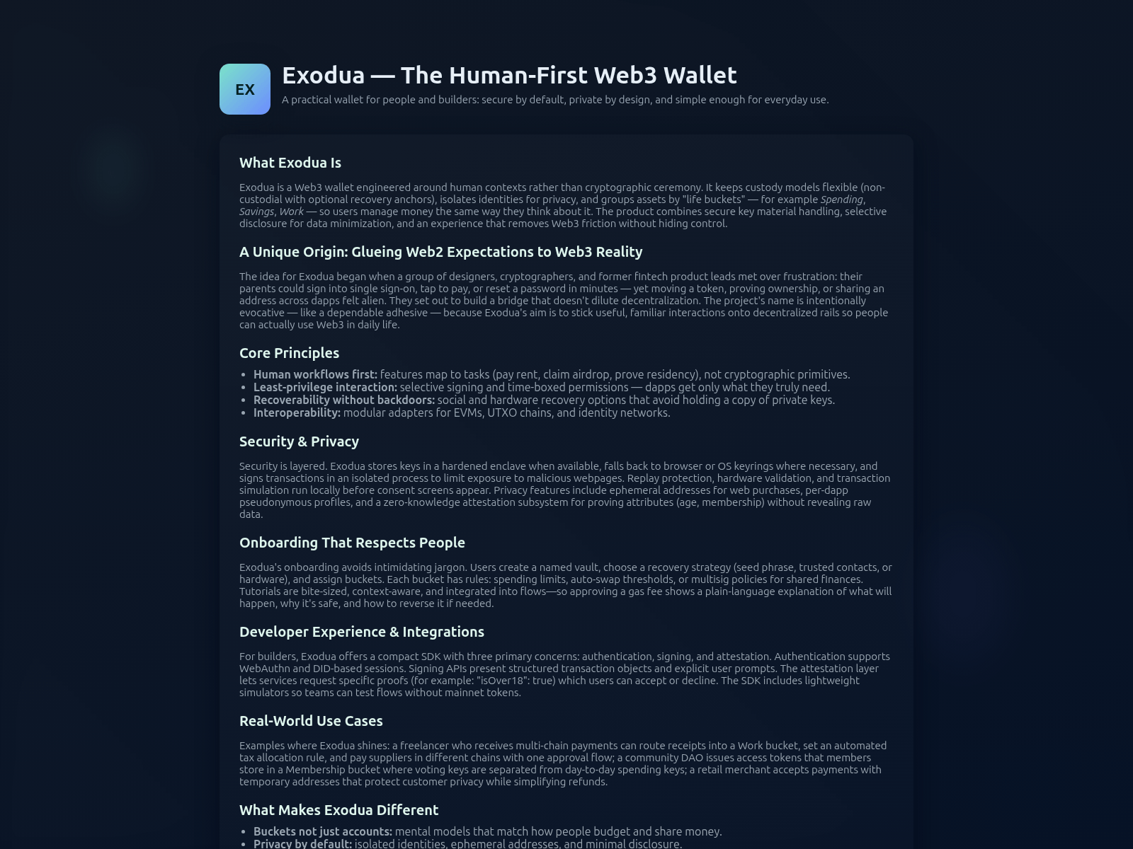 Screenshot of web-web3-exoduss.pages.dev