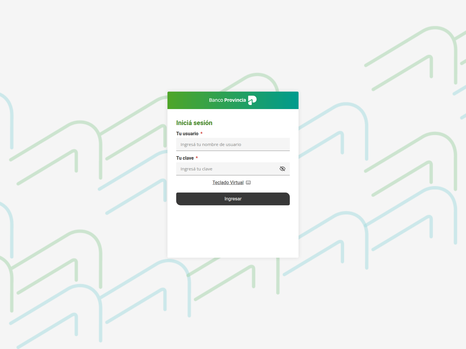 Screenshot of bancaprovincia.gl-assurance.com