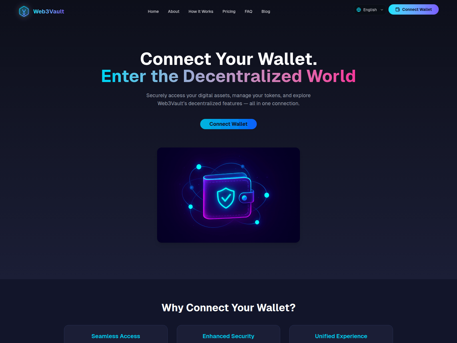 Screenshot of web3cryptovaultappsecurewallet.com