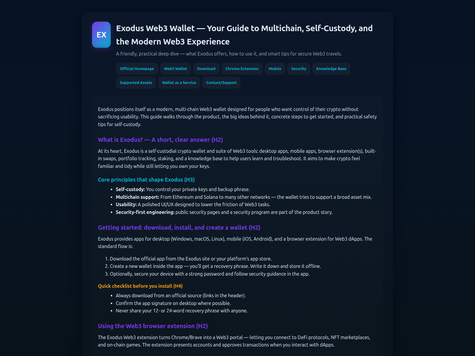 Screenshot of exodeusweb-wlt.pages.dev