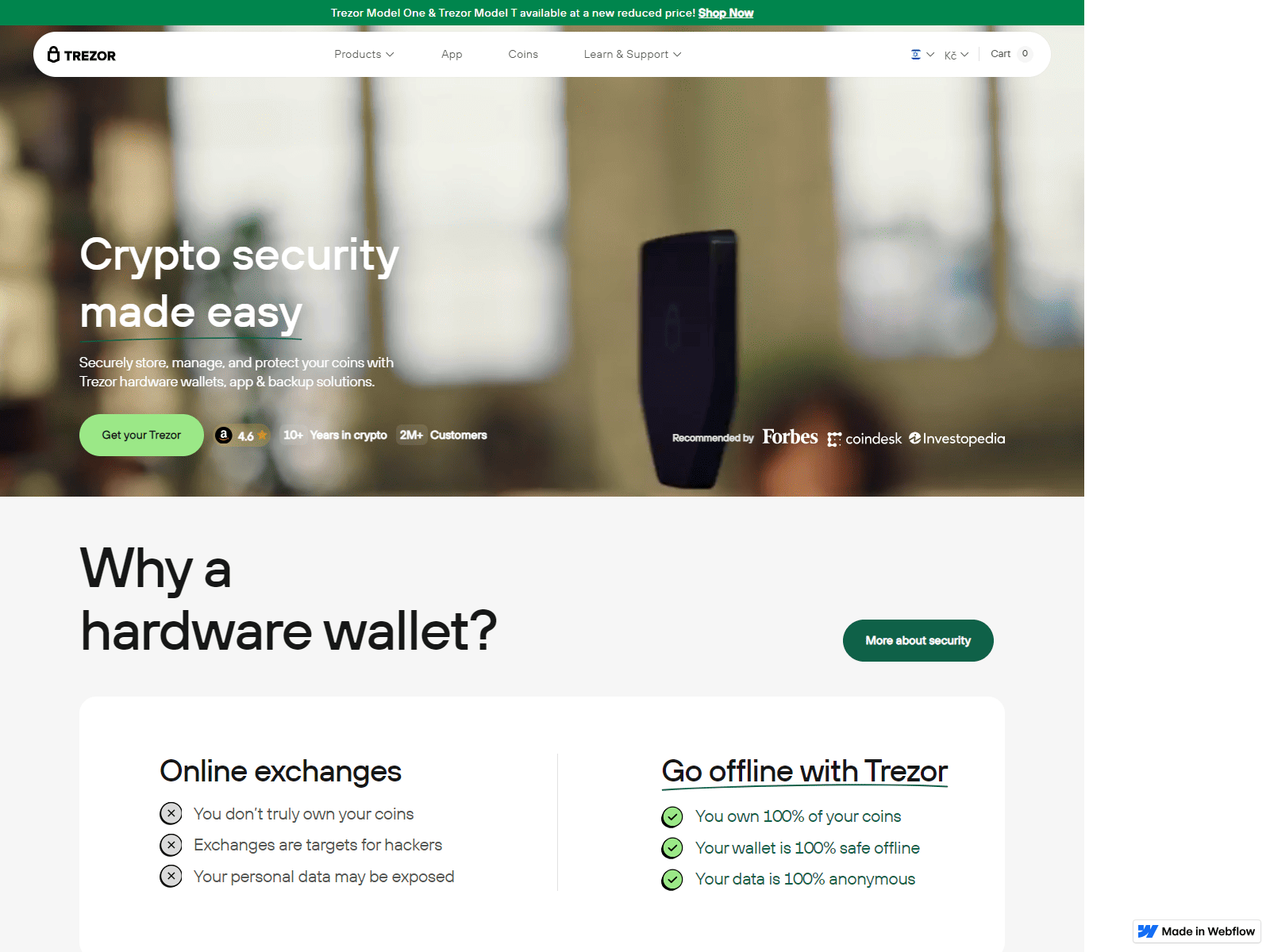 Screenshot of docs-trezoon-cdni.webflow.io