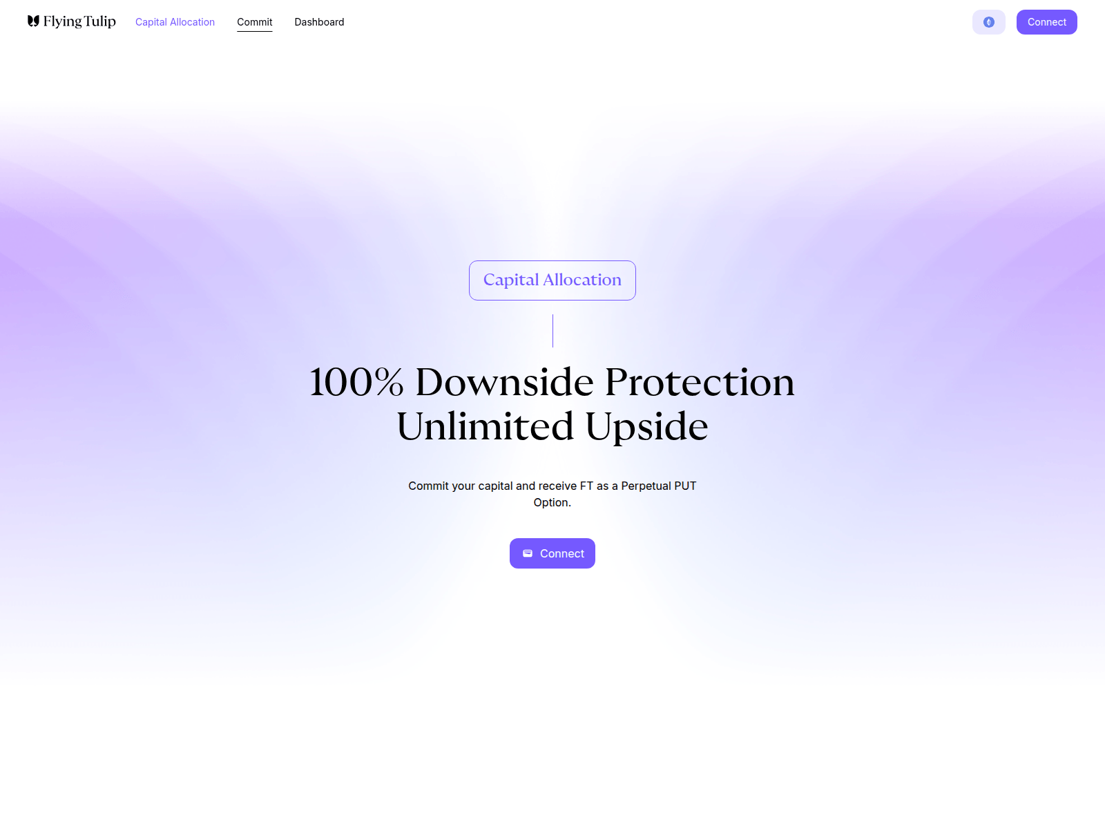 Screenshot of flylngtulip.com