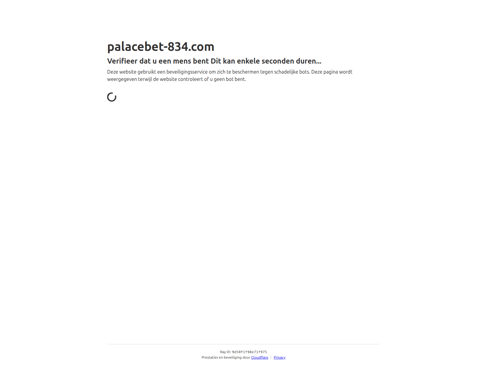 Screenshot of palacebet-834.com
