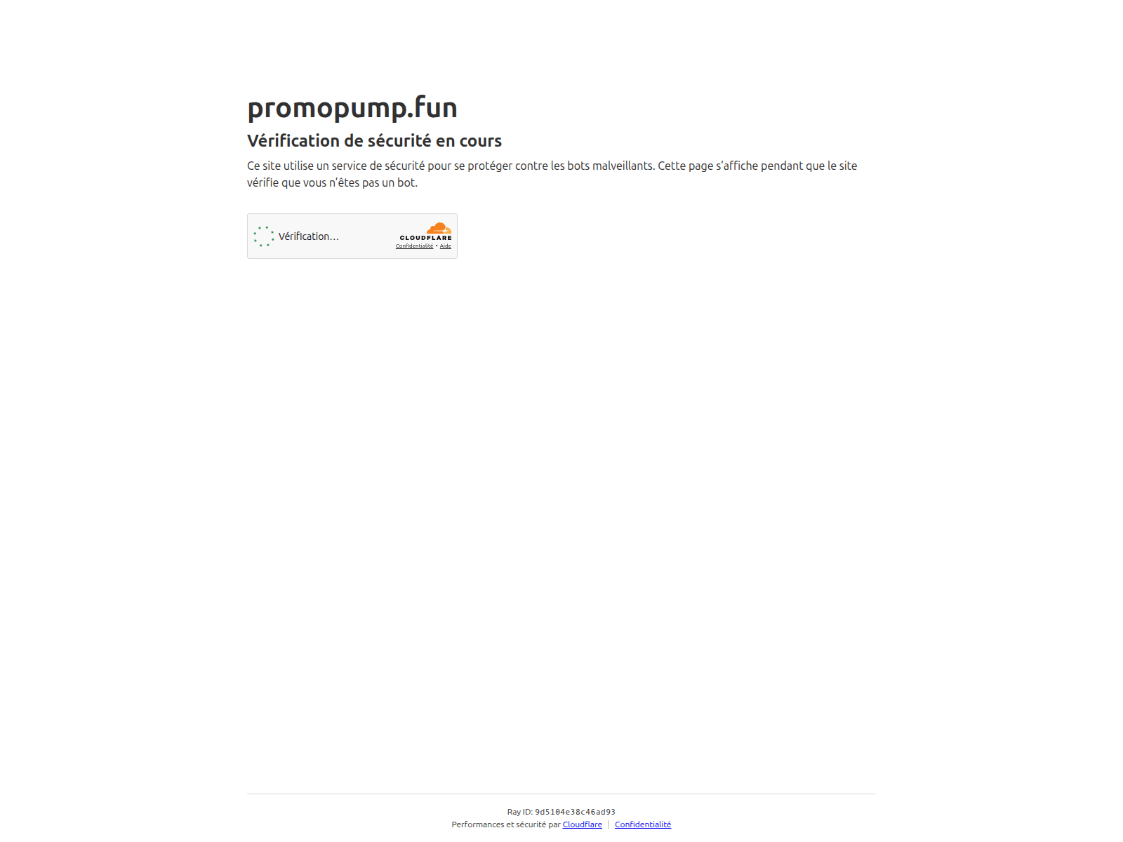 Screenshot of promopump.fun