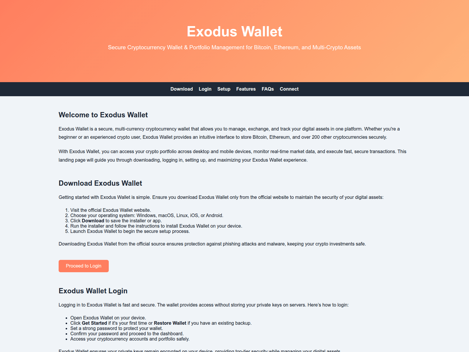 Screenshot of app-exxods-io.pages.dev