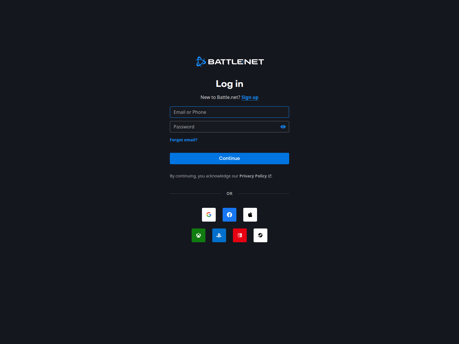 Screenshot of microsoftbattle.net