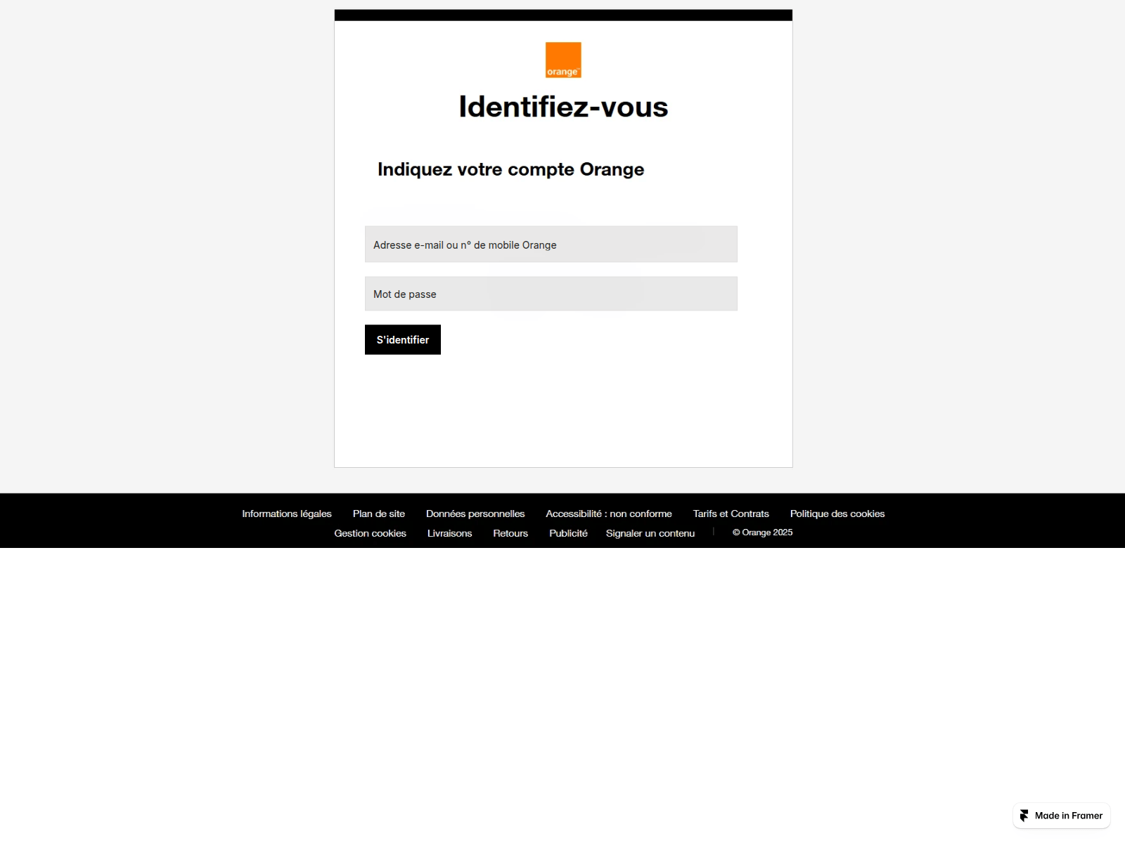 Screenshot of talented-handbook-841784.framer.app
