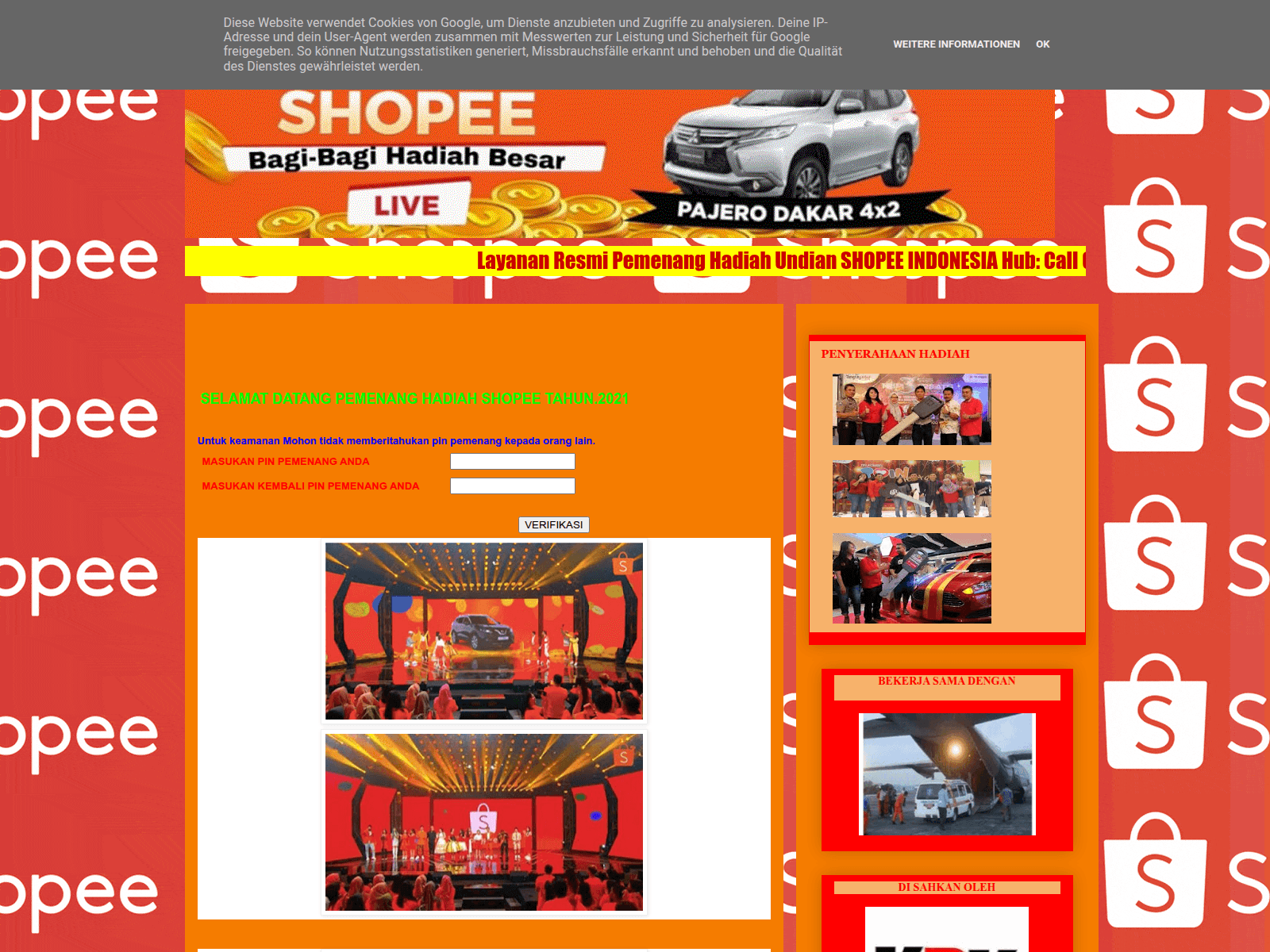 Screenshot of gebyarshopee-78.blogspot.com
