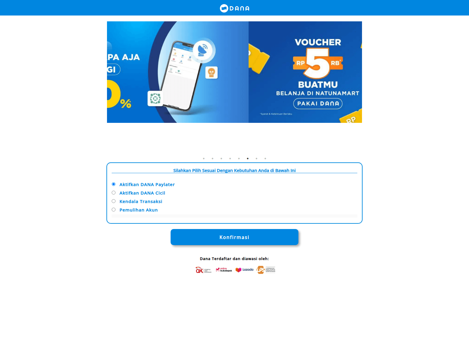 Screenshot of aktivasiixm-payllterdna.luciferxyz.biz.id