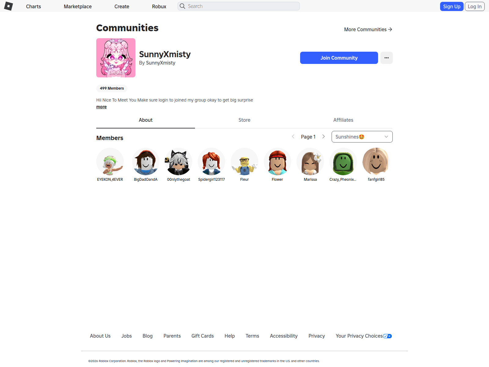 Screenshot of roblox.tc