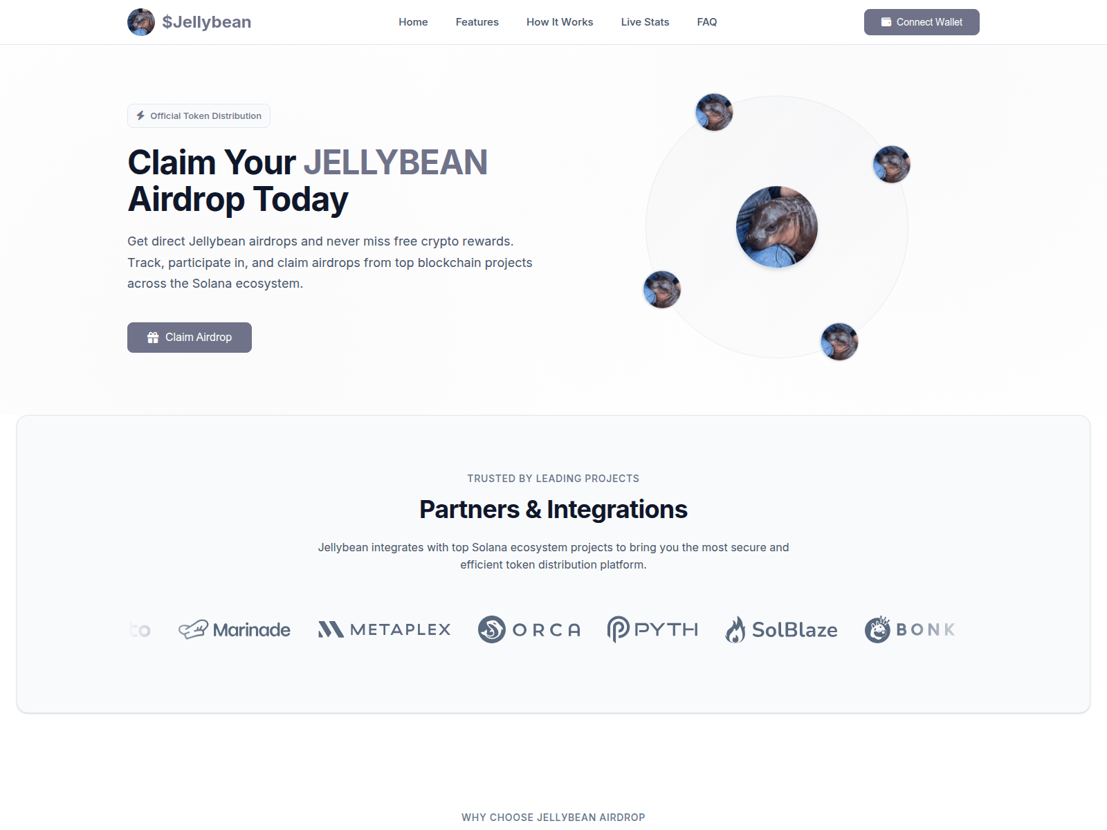 Screenshot of jellybeanmeme.xyz