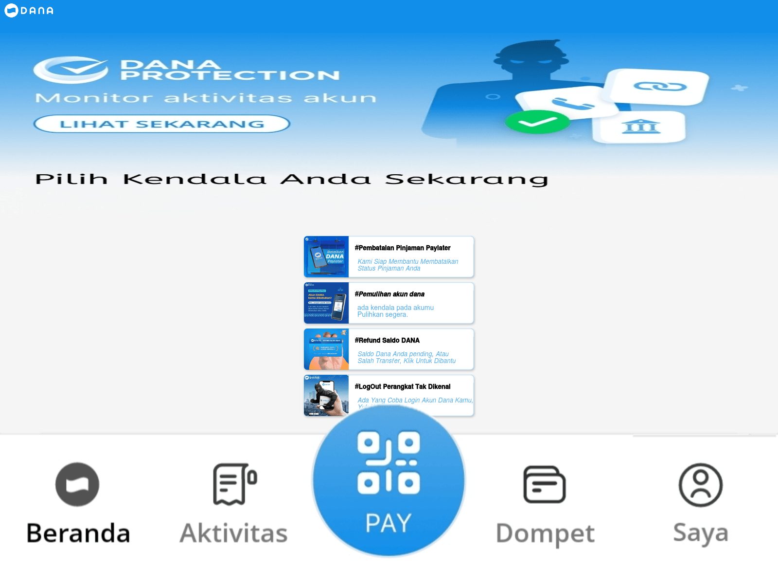 Screenshot of danon.rajawaliabadistore.my.id