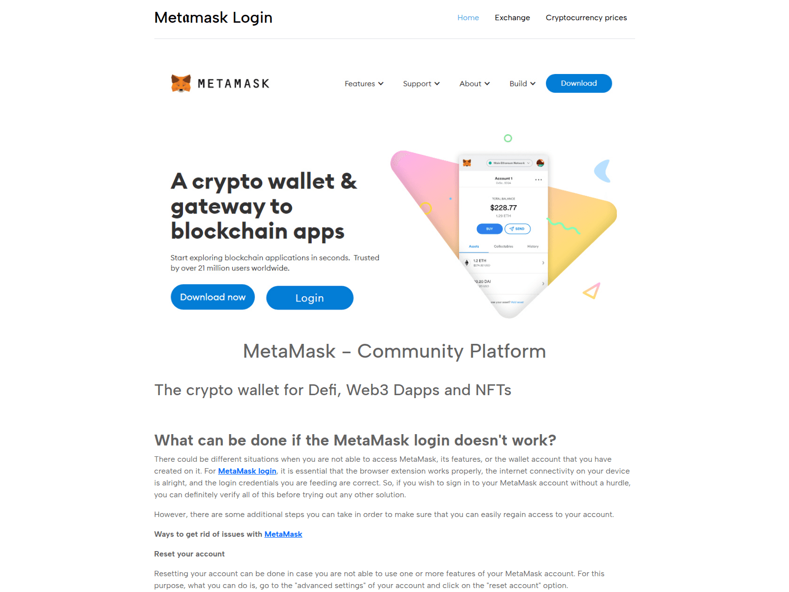 Screenshot of meitamasklogin.github.io