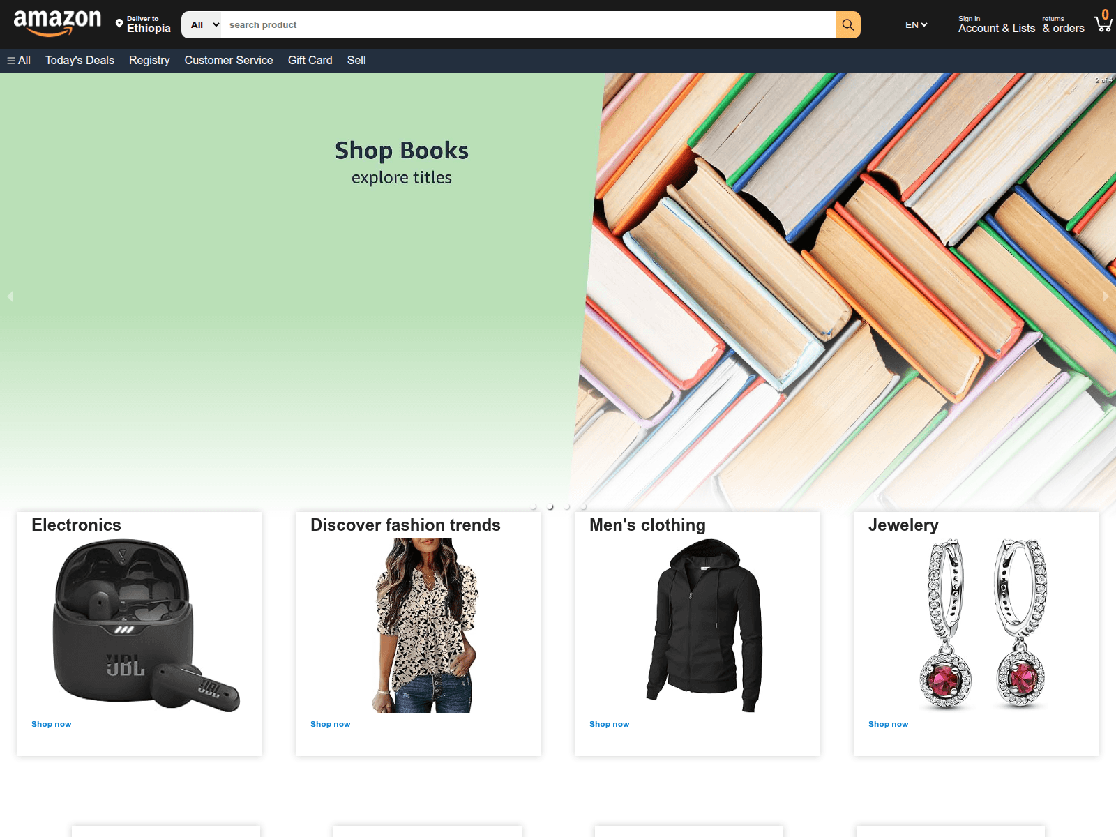 Screenshot of amazon-clone-silk-eight.vercel.app