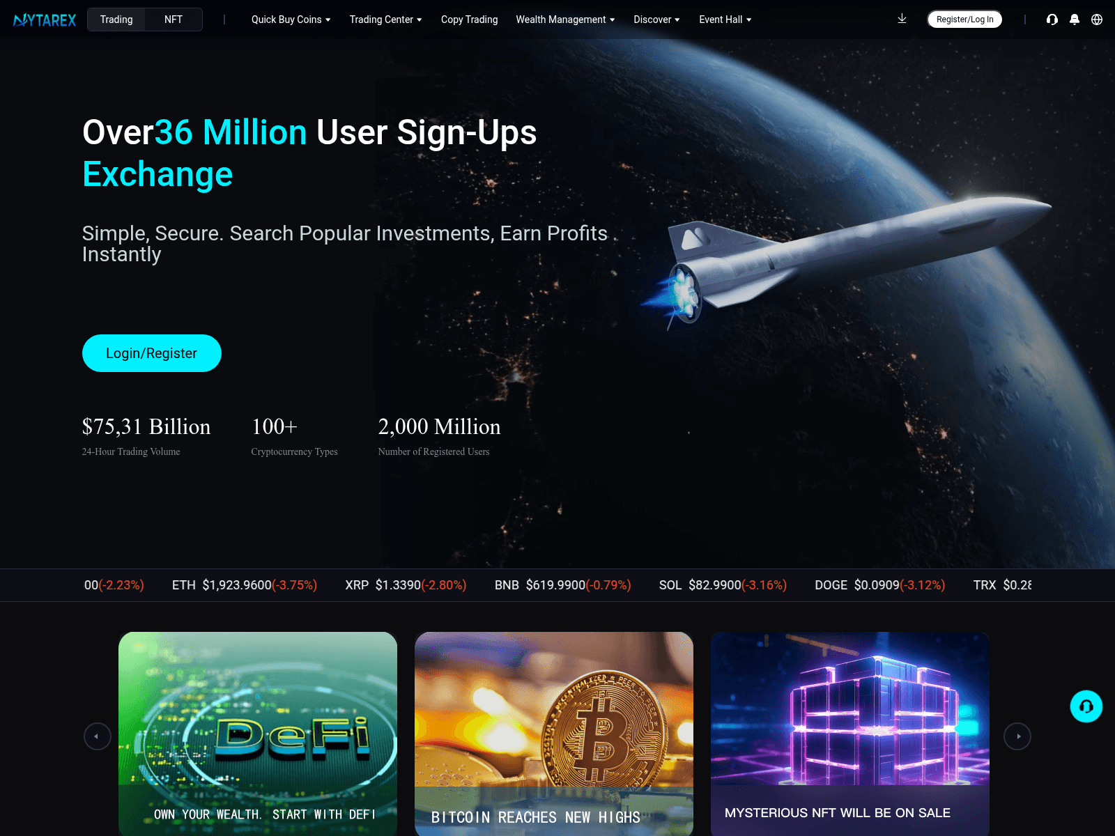 Screenshot of nyseres.com