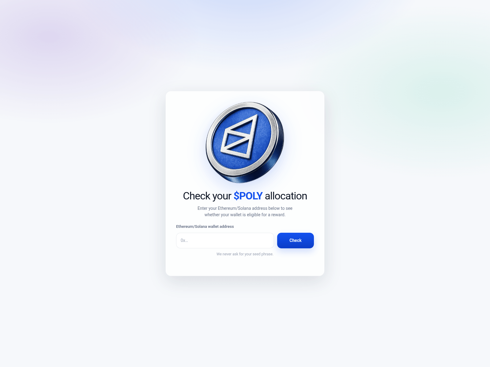 Screenshot of poly-allocation.com
