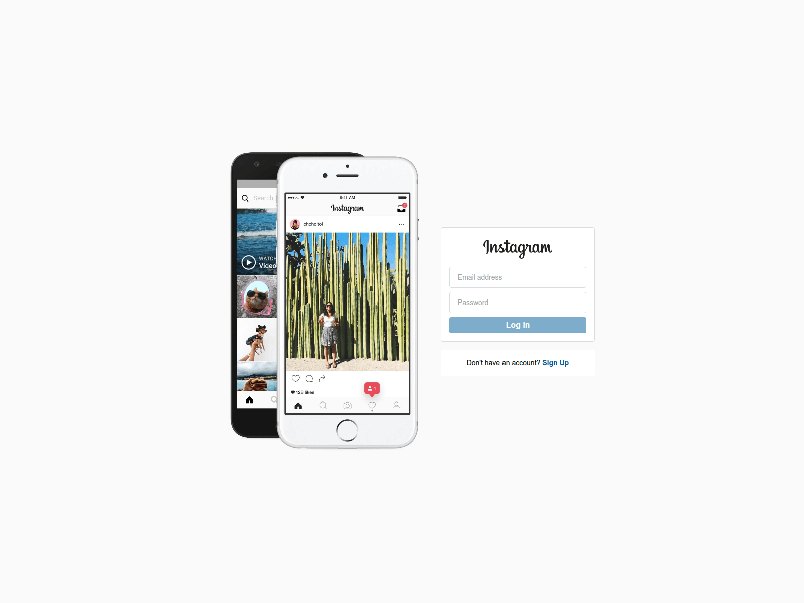 Screenshot of instagram-clone-teal-eight.vercel.app