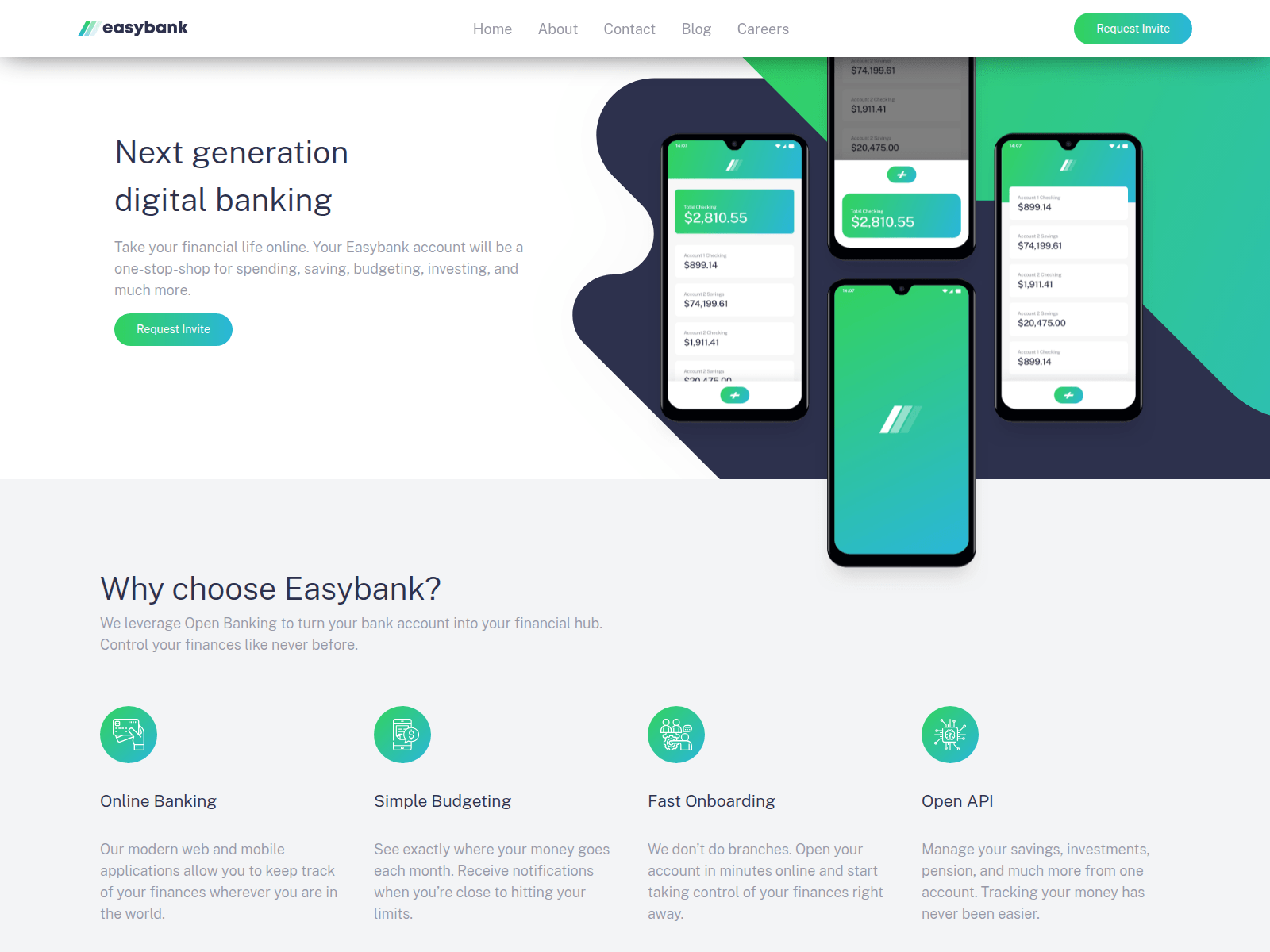 Screenshot of easy-banking-rho.vercel.app