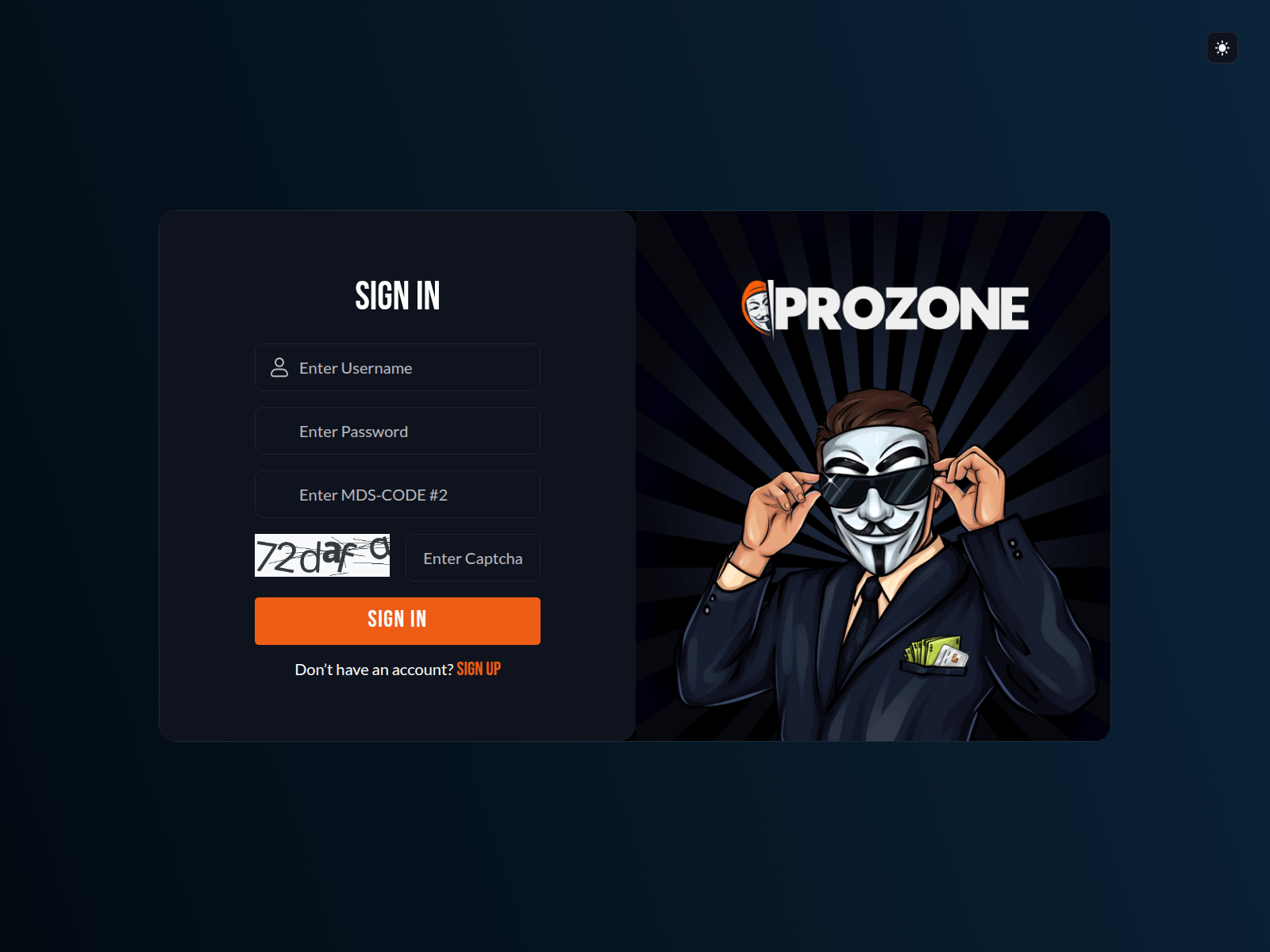 Screenshot of prozone.ac