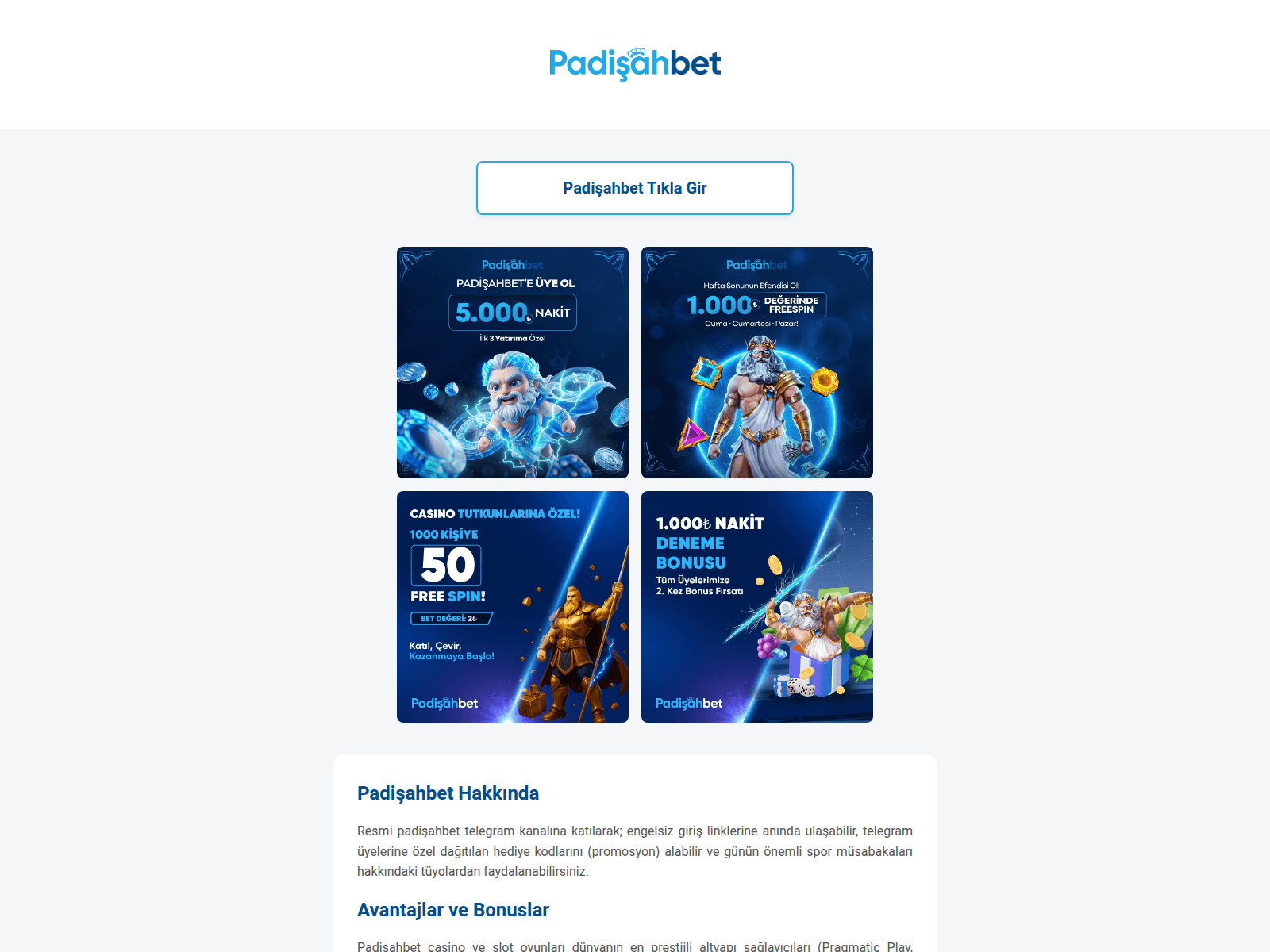 Screenshot of m.padisahabetgiris.com