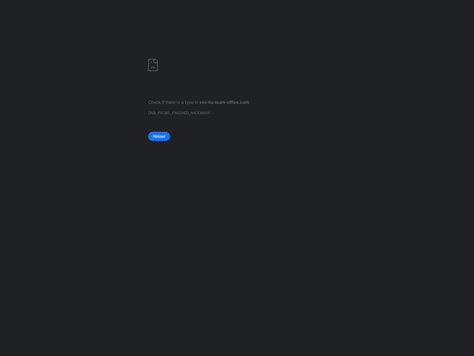 Screenshot of svc-ha-teams-office.com