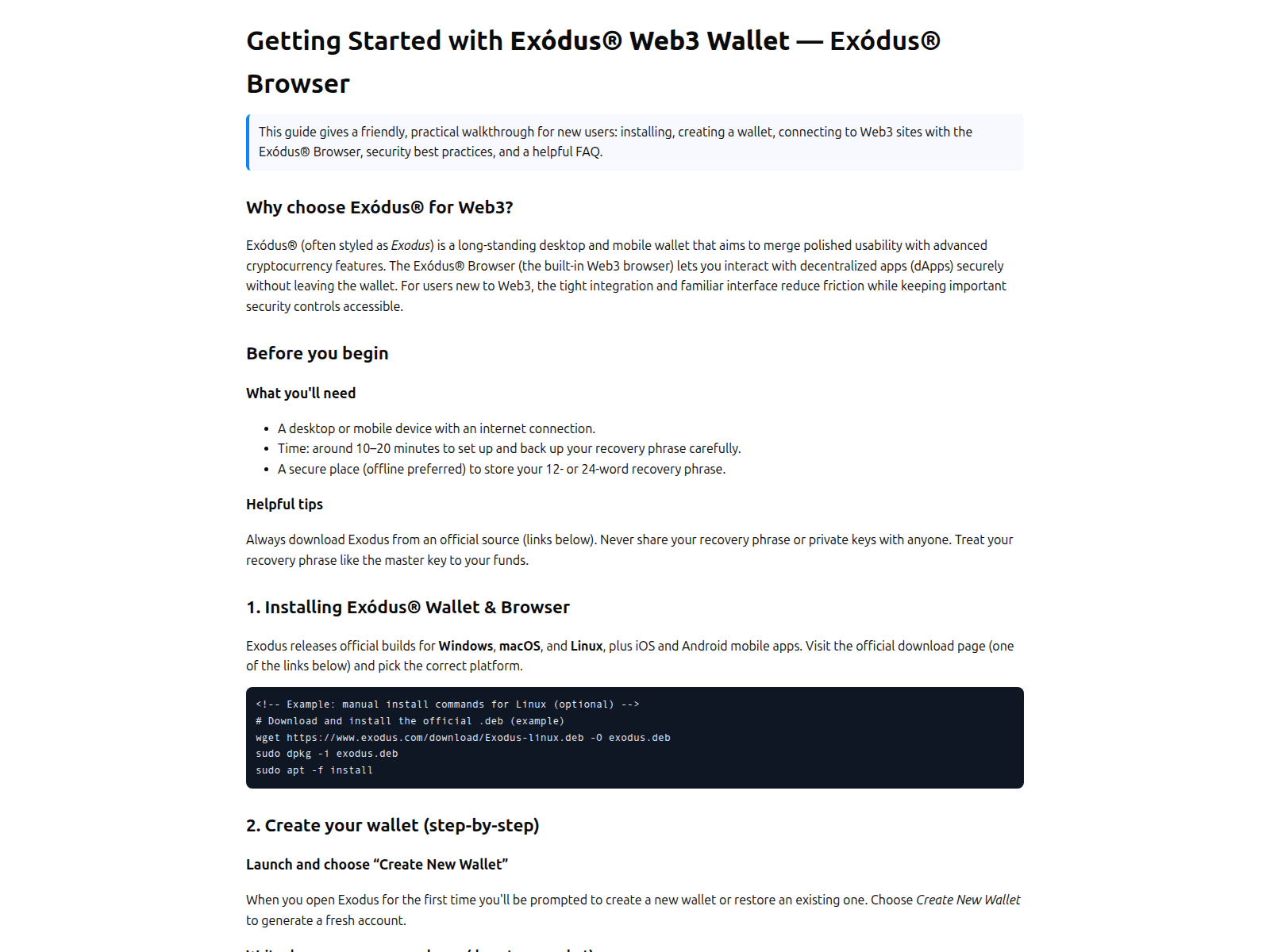 Screenshot of doc-exodas.pages.dev