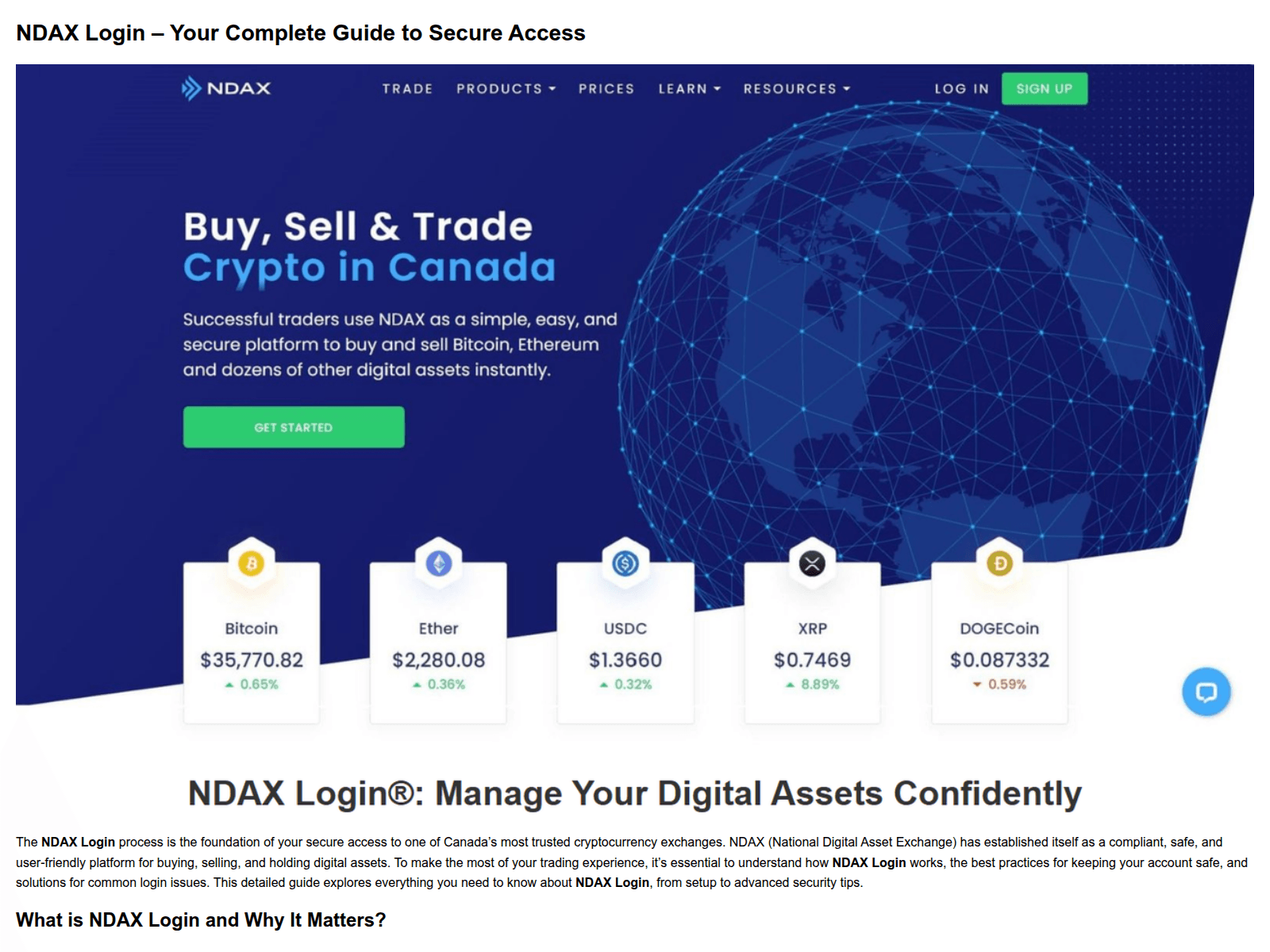 Screenshot of ndx-logn-en.pages.dev