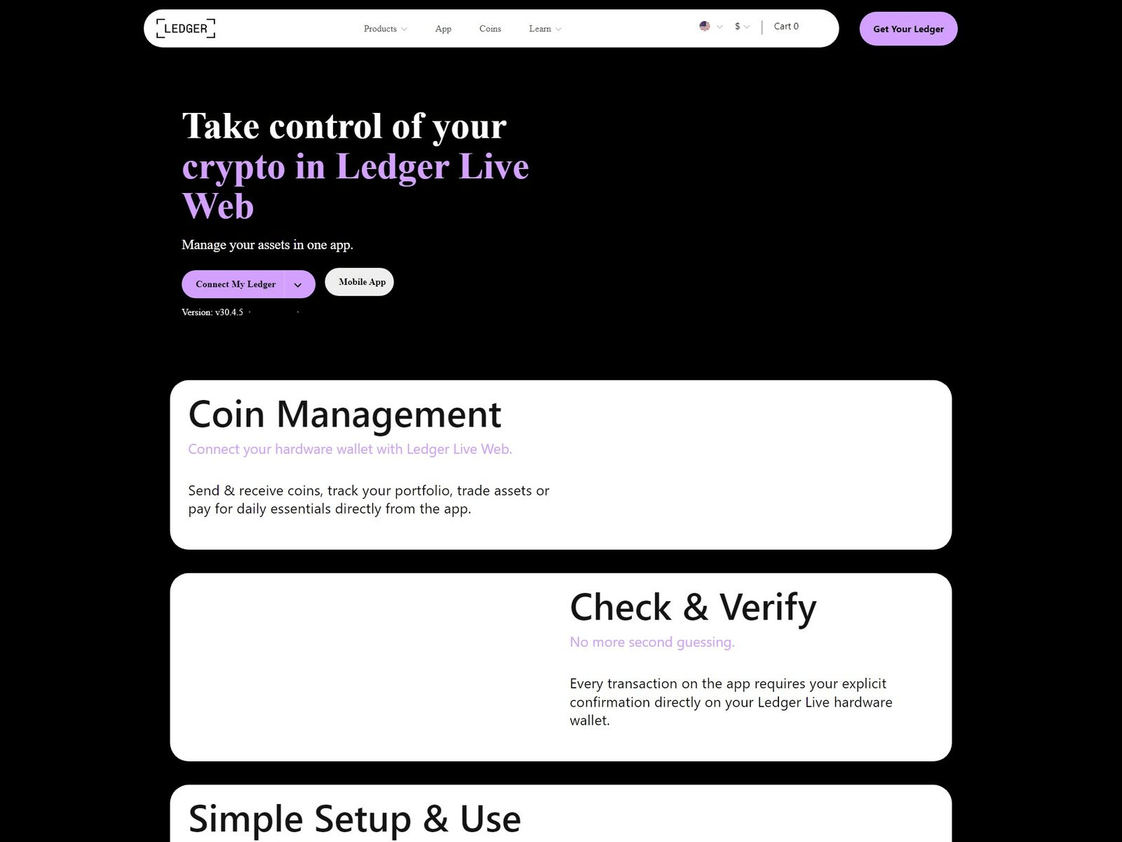 Screenshot of start-l-edger-apply-sso.webflow.io