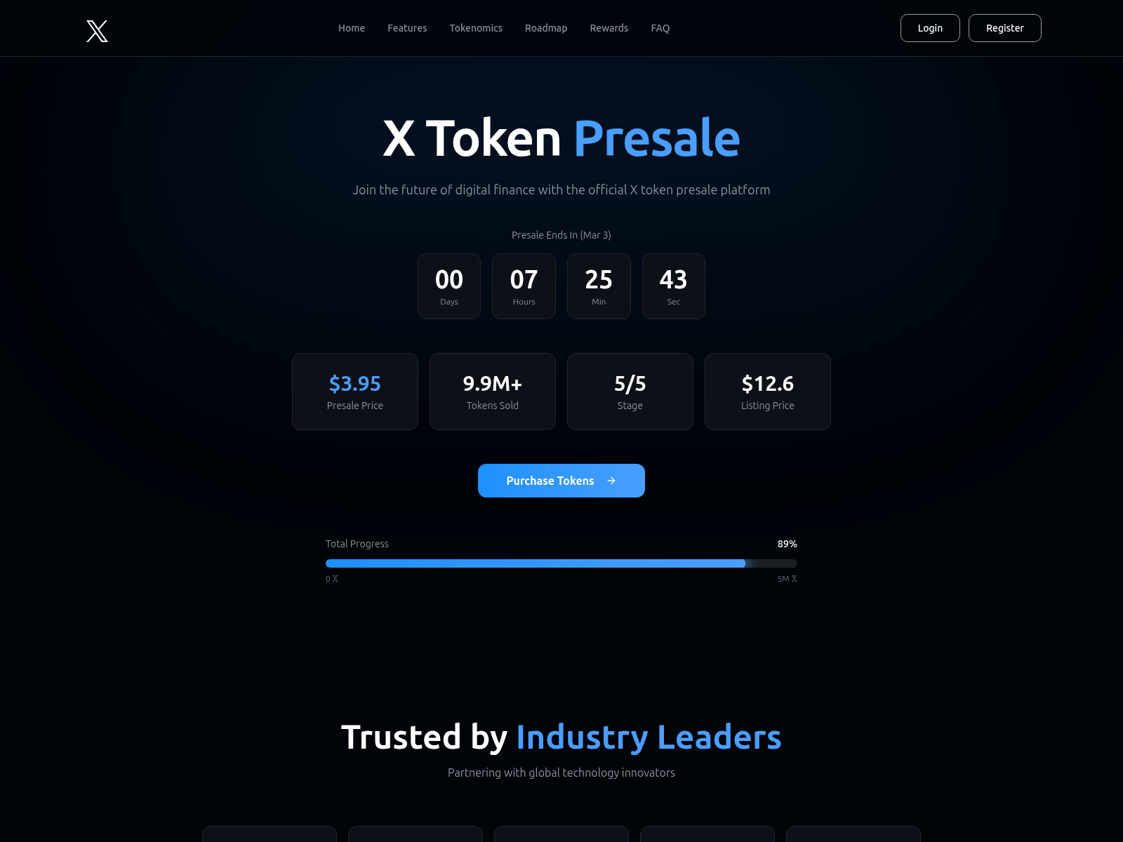 Screenshot of xtoken-investing.com