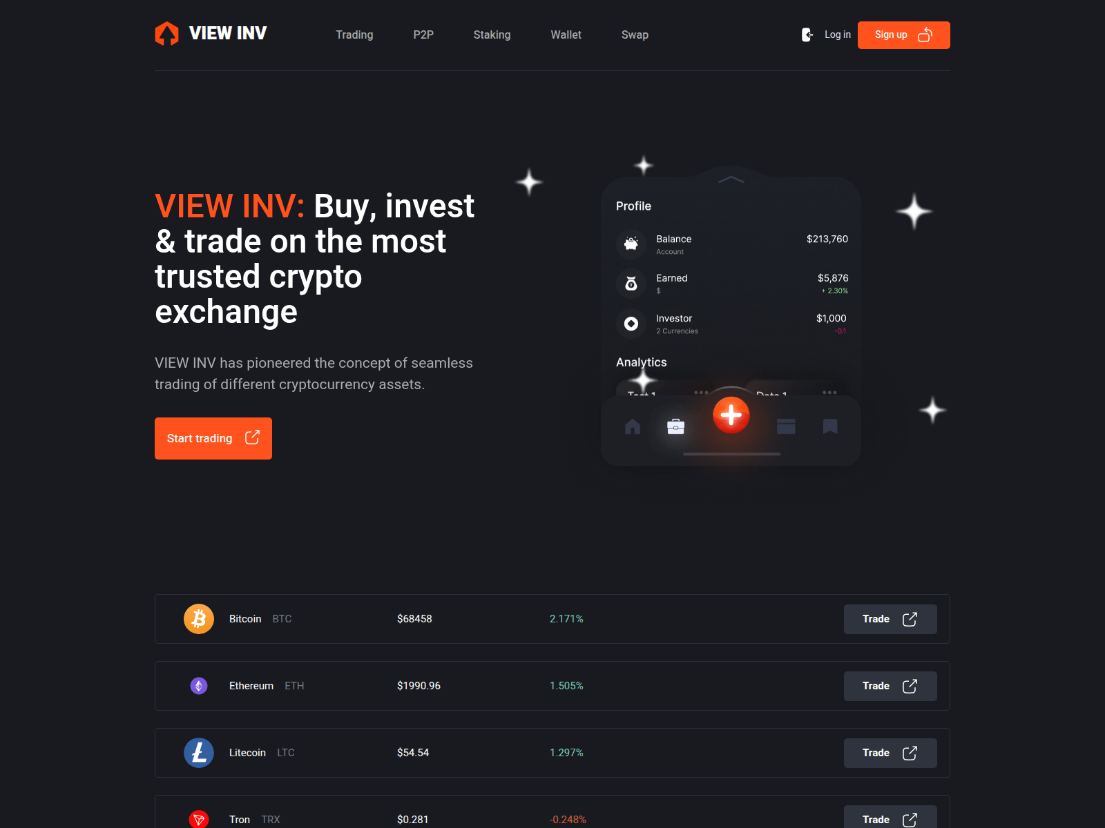 Screenshot of view-inv.com