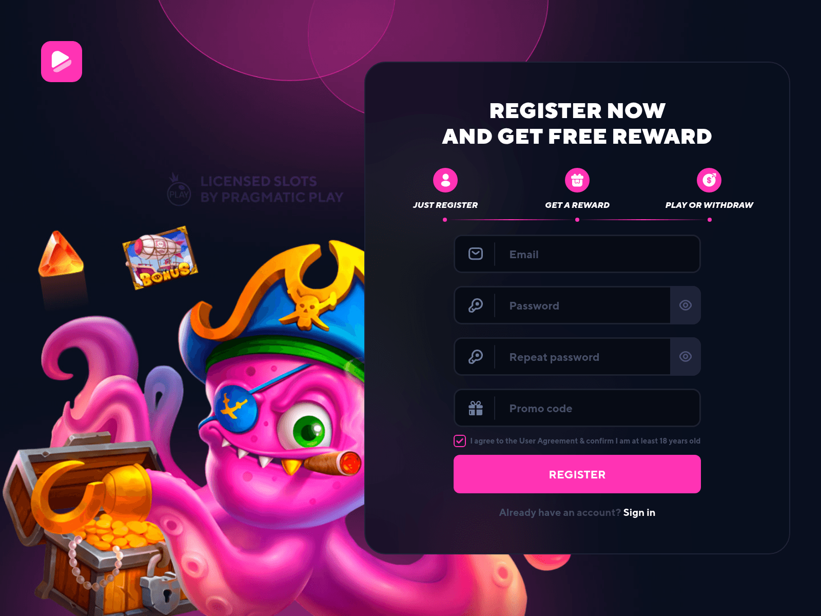 Screenshot of stakeslot.bet