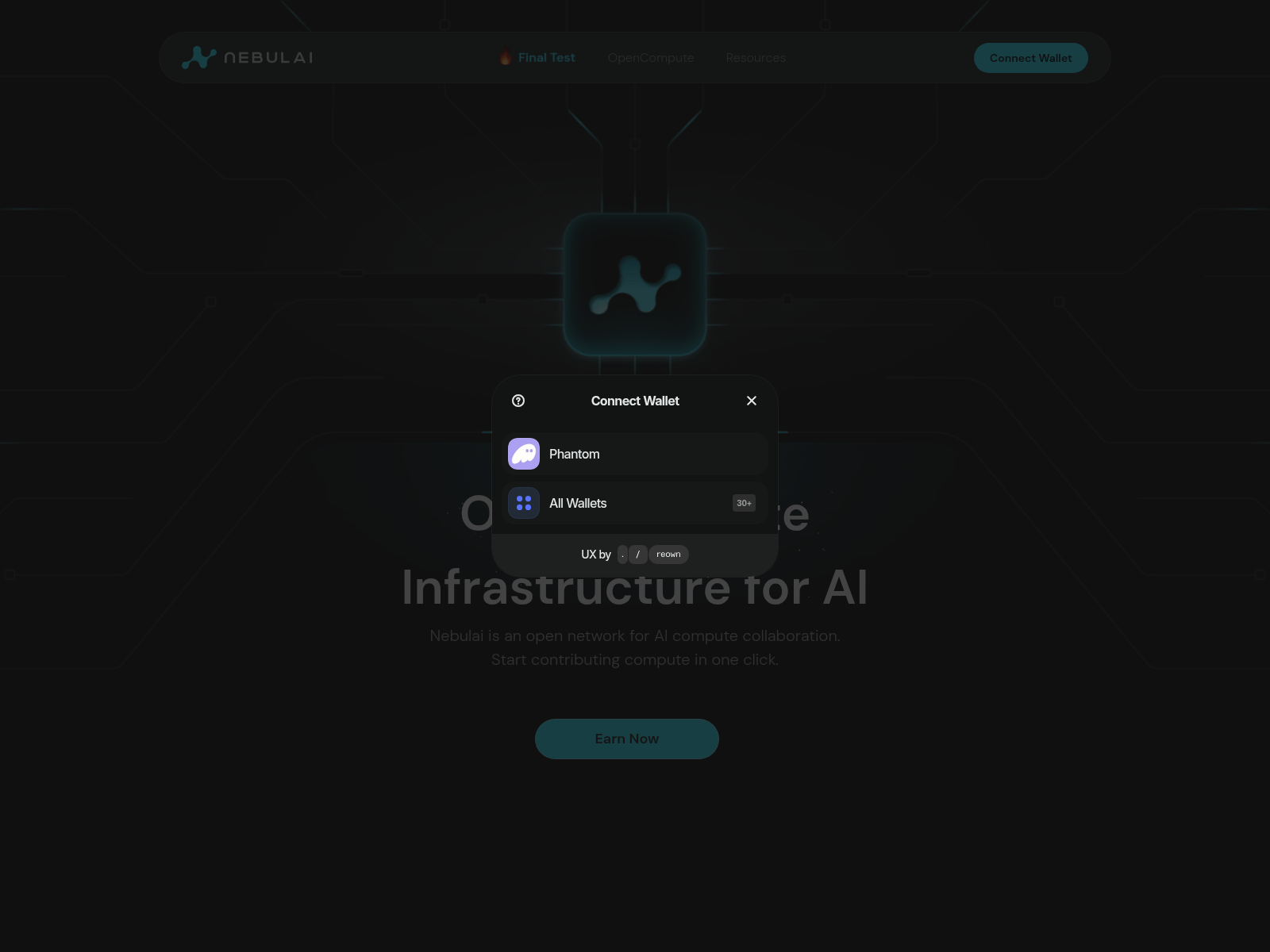 Screenshot of nebulainl.com