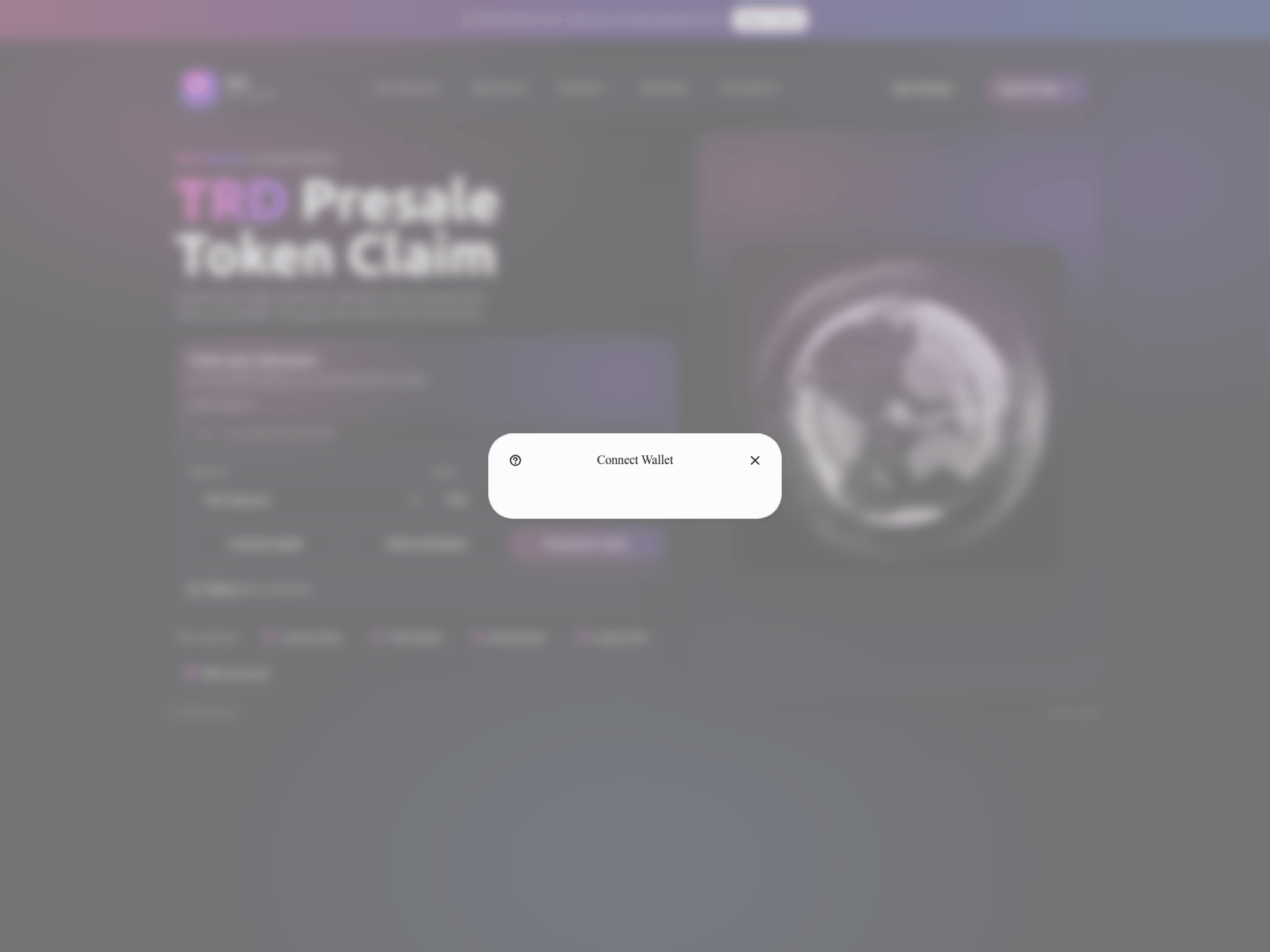 Screenshot of trdnetwork.info