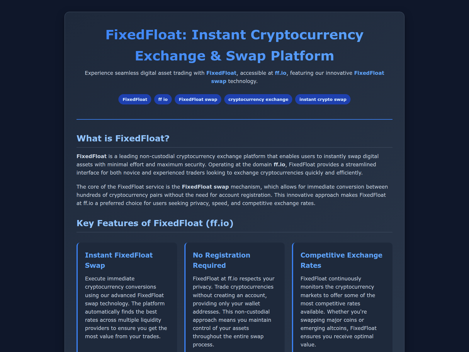 Screenshot of fixedfloat.co.at