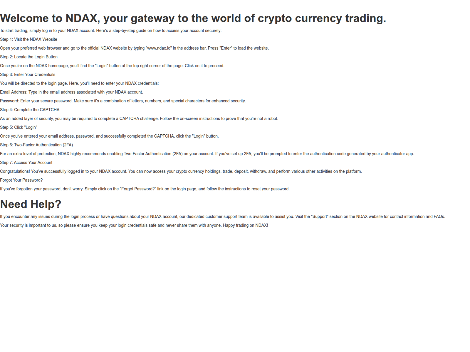 Screenshot of logi-ndax-usa.webflow.io